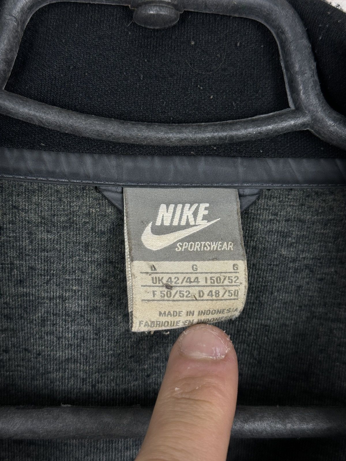 Nike Mens Vintage Nike track jacket swoosh black drill Olympic Size US L / EU 52-54 / 3 - 5 Thumbnail