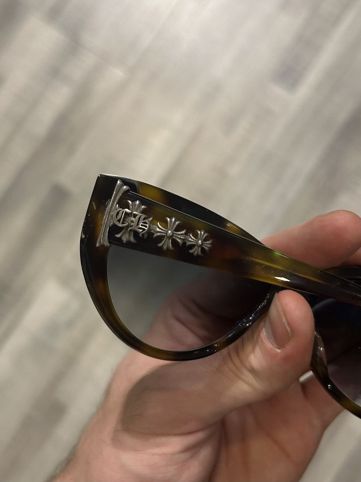 Chrome Hearts Chrome Hearts Club Sandwich Sunglasses Size ONE SIZE - 3 Thumbnail