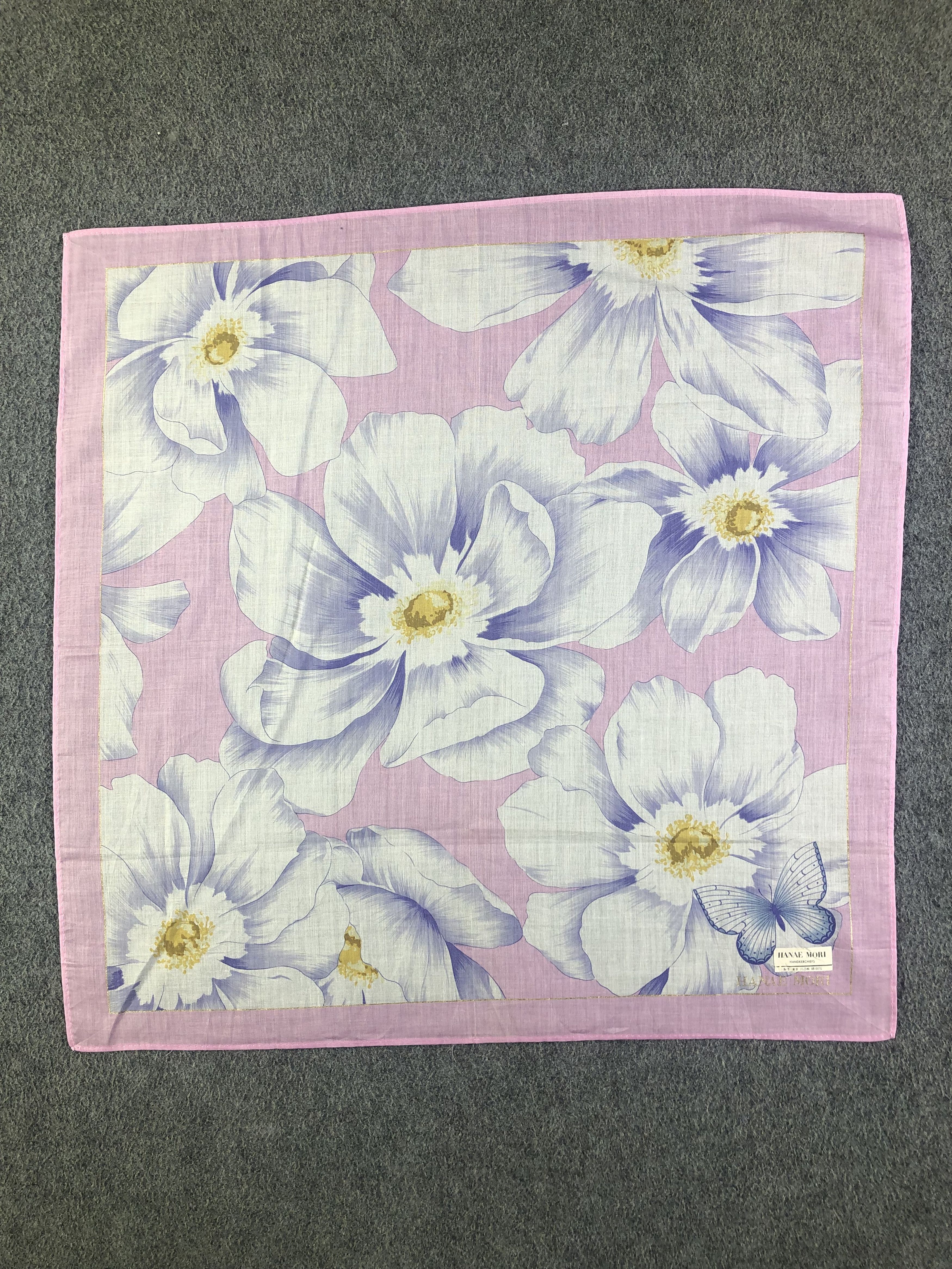 Hanae Mori Hanae Mori Handkerchief / Bandana / Neckerchief C518 Size ONE SIZE - 3 Thumbnail