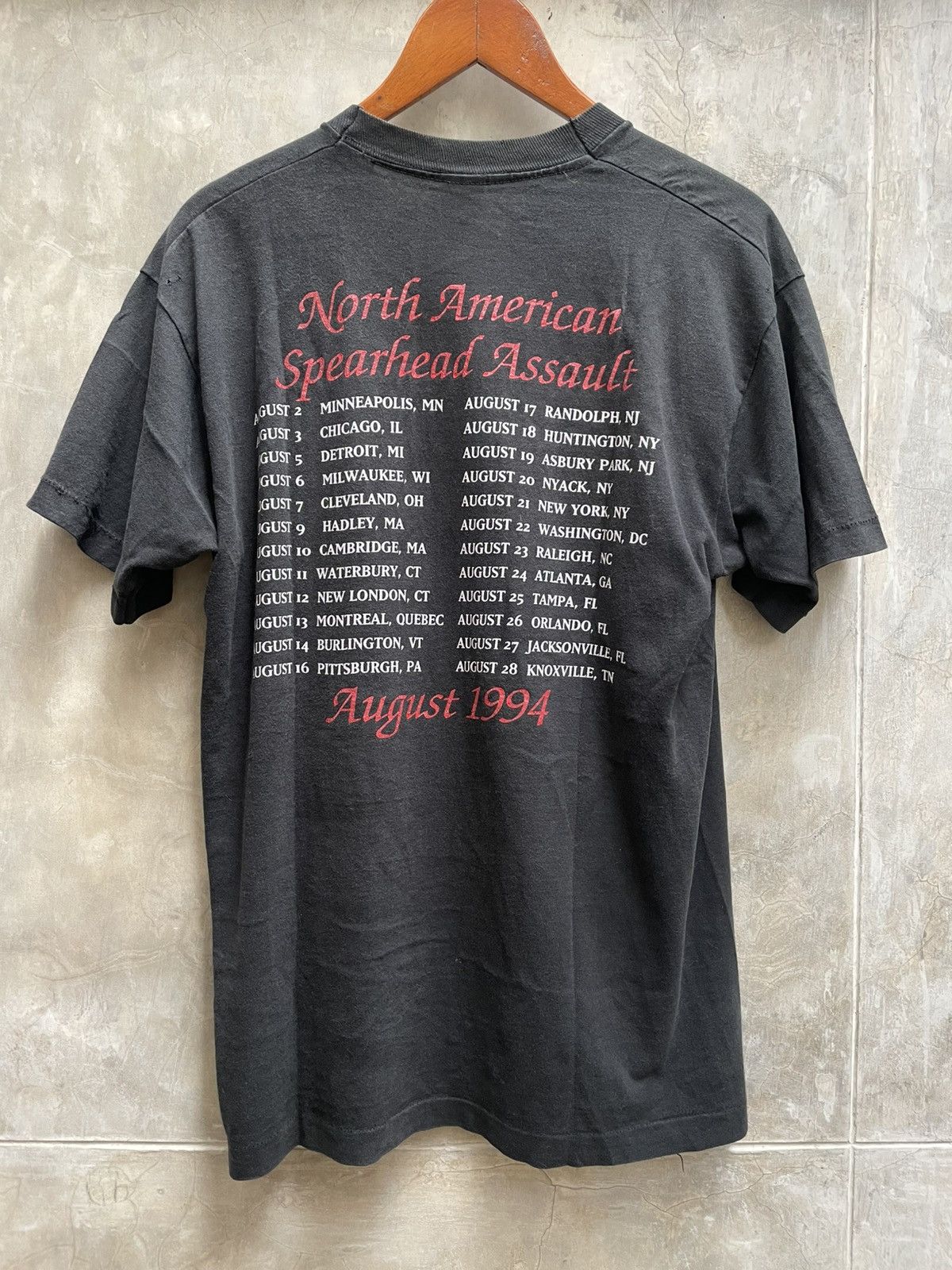 Band Tees Vintage BOLT THROWER spearhead metal rock band tee shirt L Size US L / EU 52-54 / 3 - 5 Thumbnail
