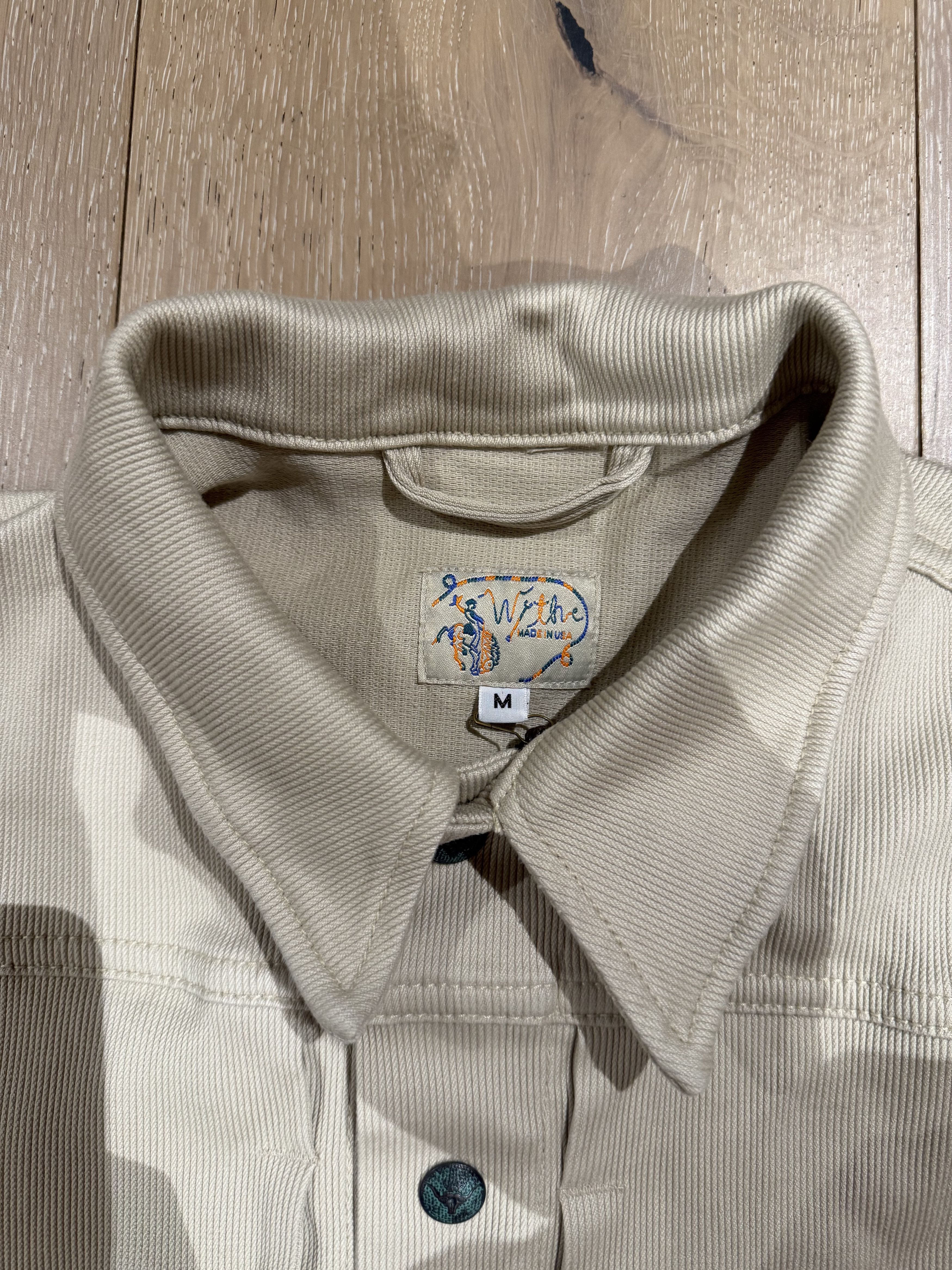 WYTHE 💚 Wythe Bedford Cord Ranch Jacket Off White USA Medium NEW Size US M / EU 48-50 / 2 - 8 Thumbnail