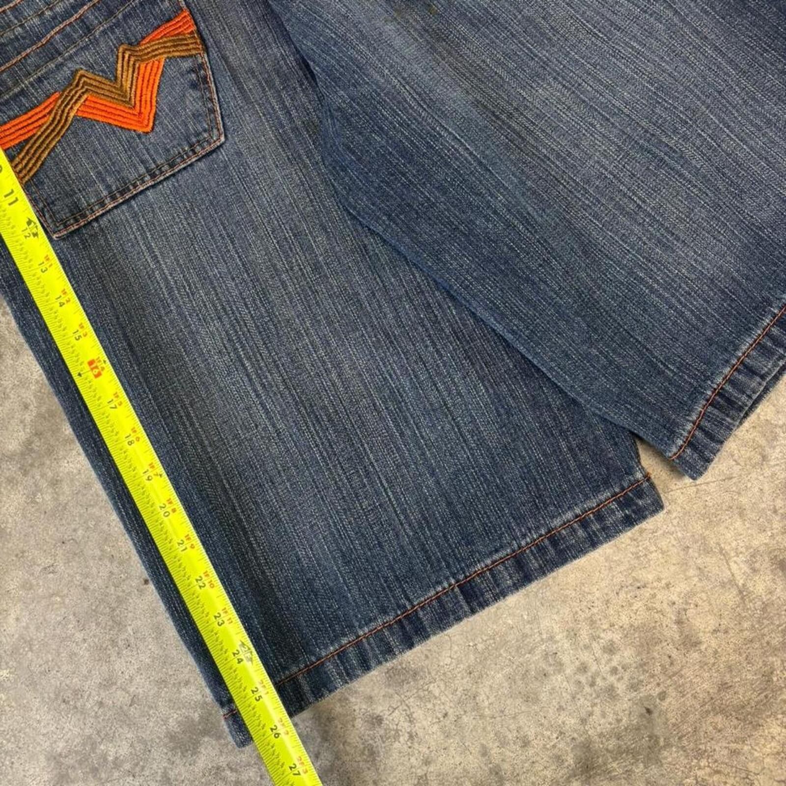 Southpole Evolution Y2K Wide Leg Baggy Skatewear Jorts Vintage Size US 36 / EU 52 - 4 Thumbnail