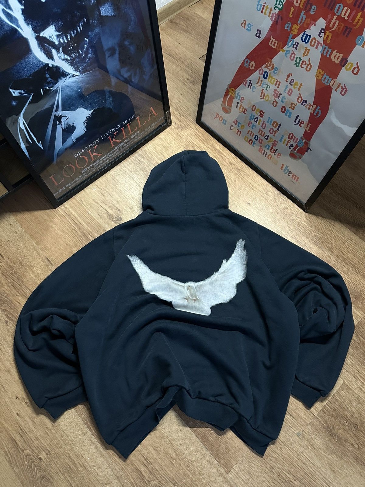 Balenciaga × Gap × Yeezy Yeezy Gap Engineered by Balenciaga Dove Hoodie Dark Blue Size US XL / EU 56 / 4 - 1 Thumbnail