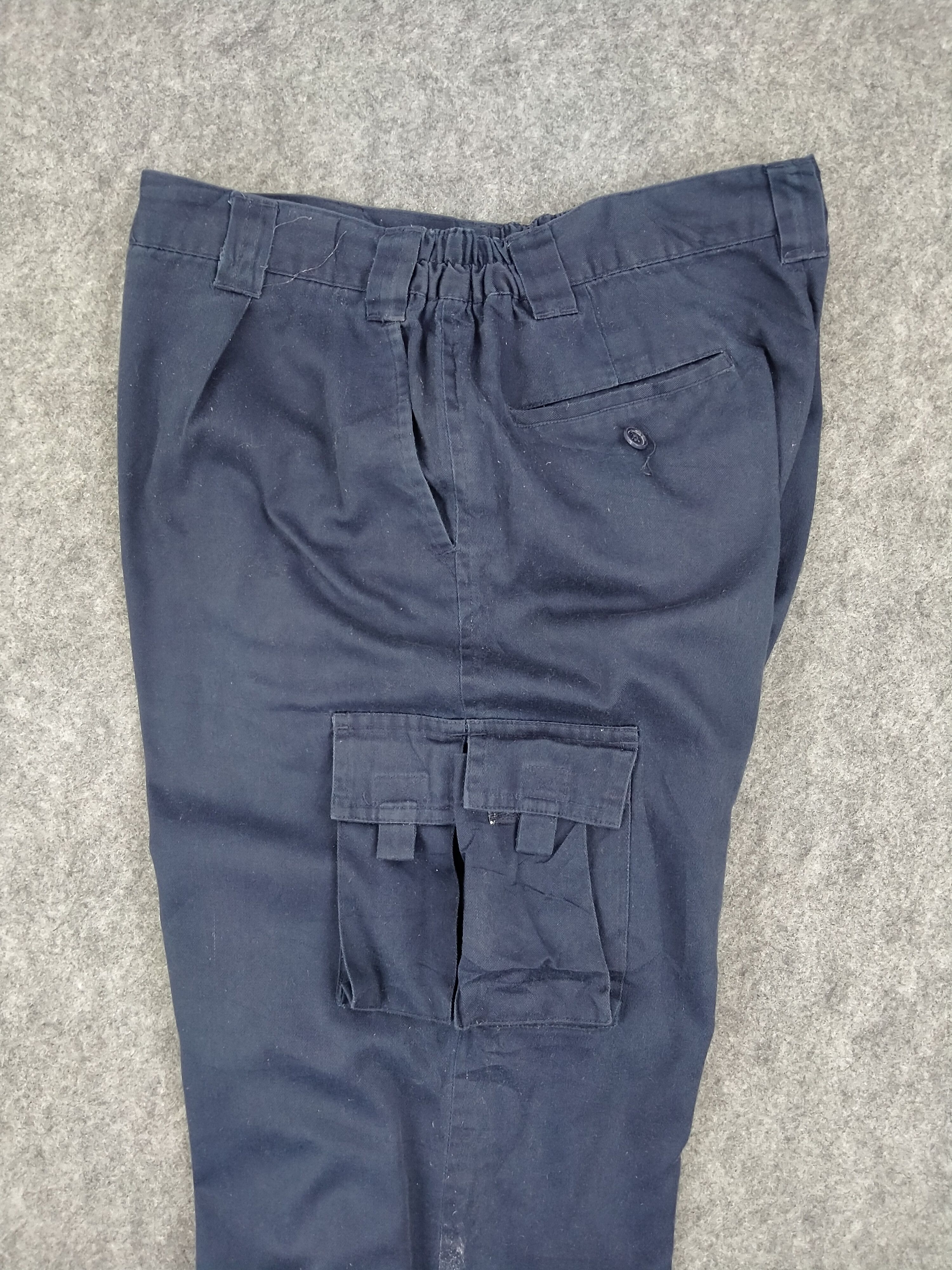 Japanese Brand Elastic Waist Japanese Brand Cargo Multi Pants -CP065 Size US 31 - 4 Thumbnail