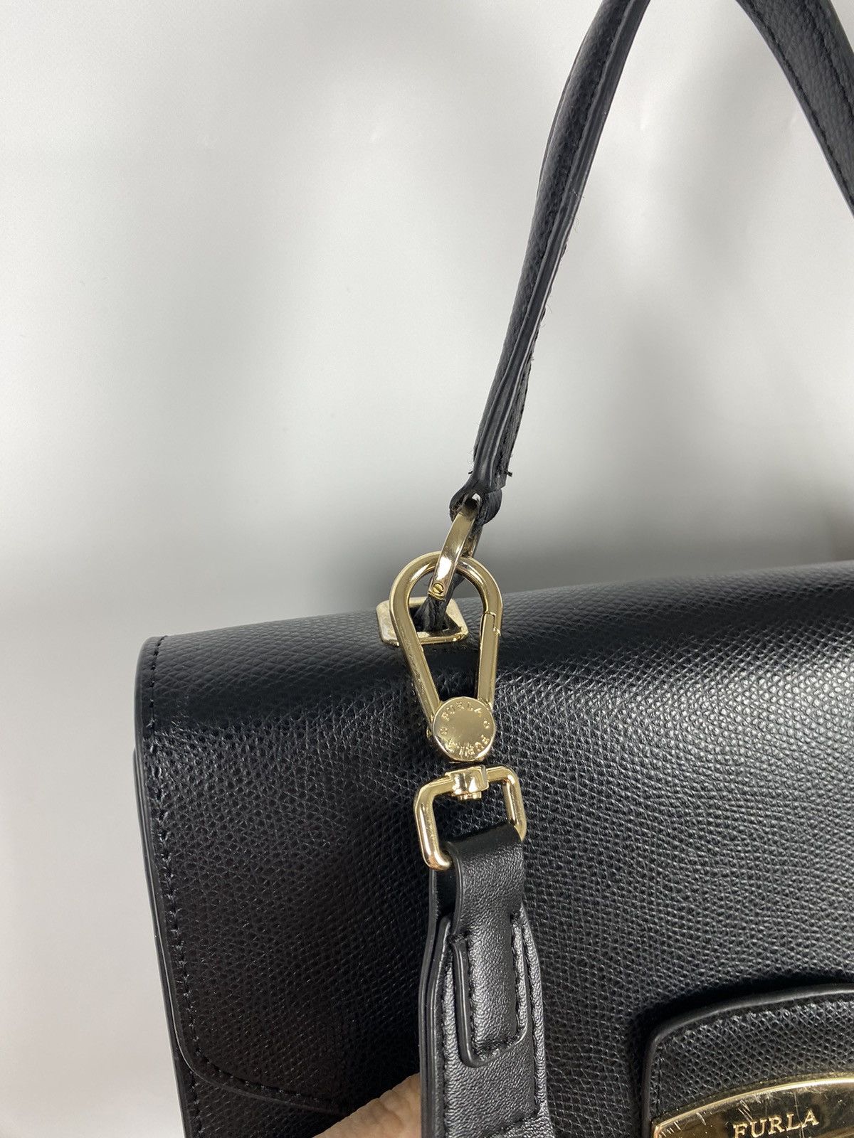Furla Furla Genuine Leather Metropolis Top Handle Crossbody Bag Size ONE SIZE - 4 Thumbnail