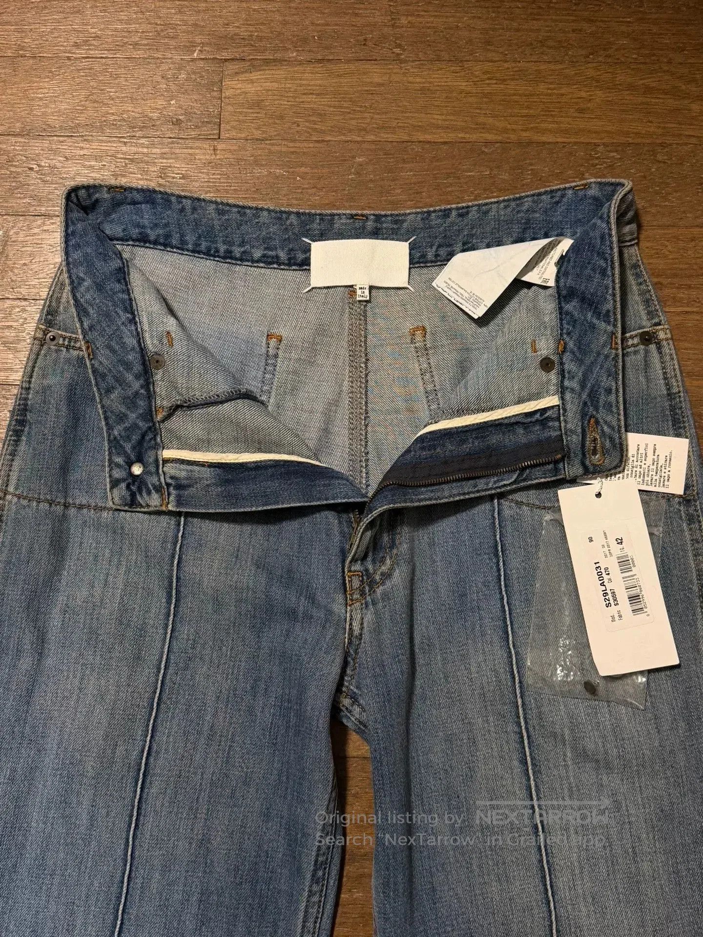 Maison Margiela Maison Margiela Deconstructed Denim Pants. Size US 40 / EU 56 - 6 Thumbnail