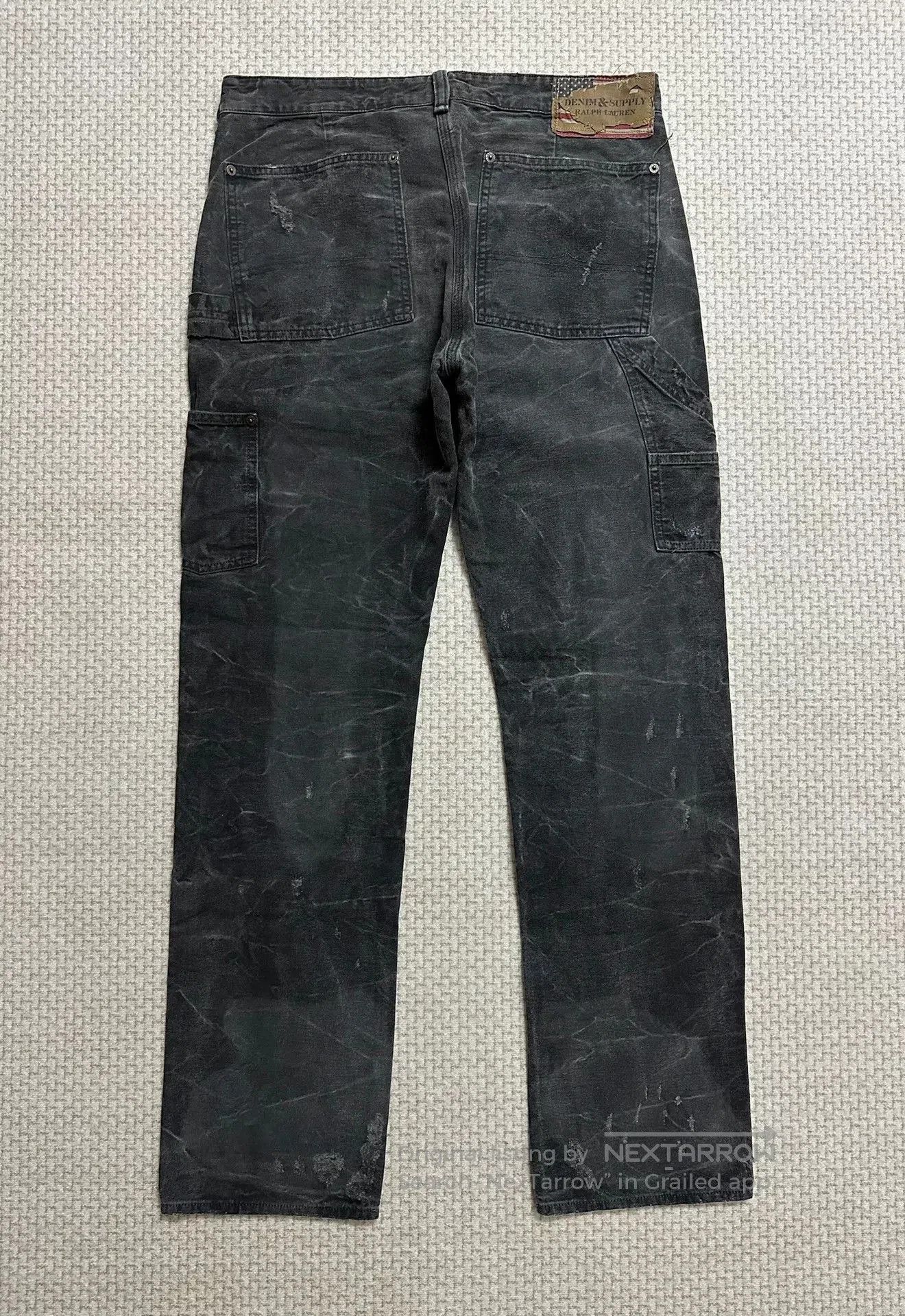 Denim & Supply Ralph Lauren Ralph Lauren Distressed Work Pants. Size US 33 - 2 Thumbnail