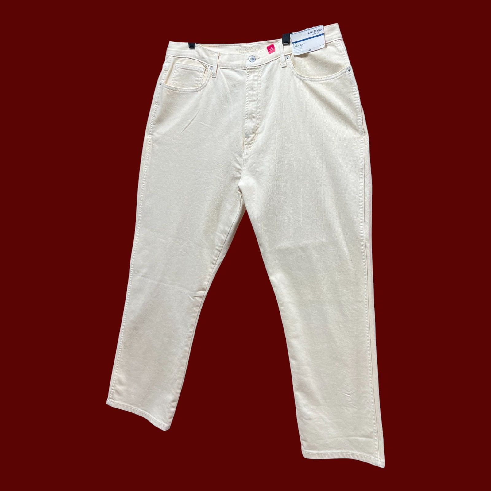 Arizona Jean Co. Arizona - Women's Highest-Rise Slim Through Hip & Thigh- Str Size 38" / US 16 / IT 52 - 12 Thumbnail