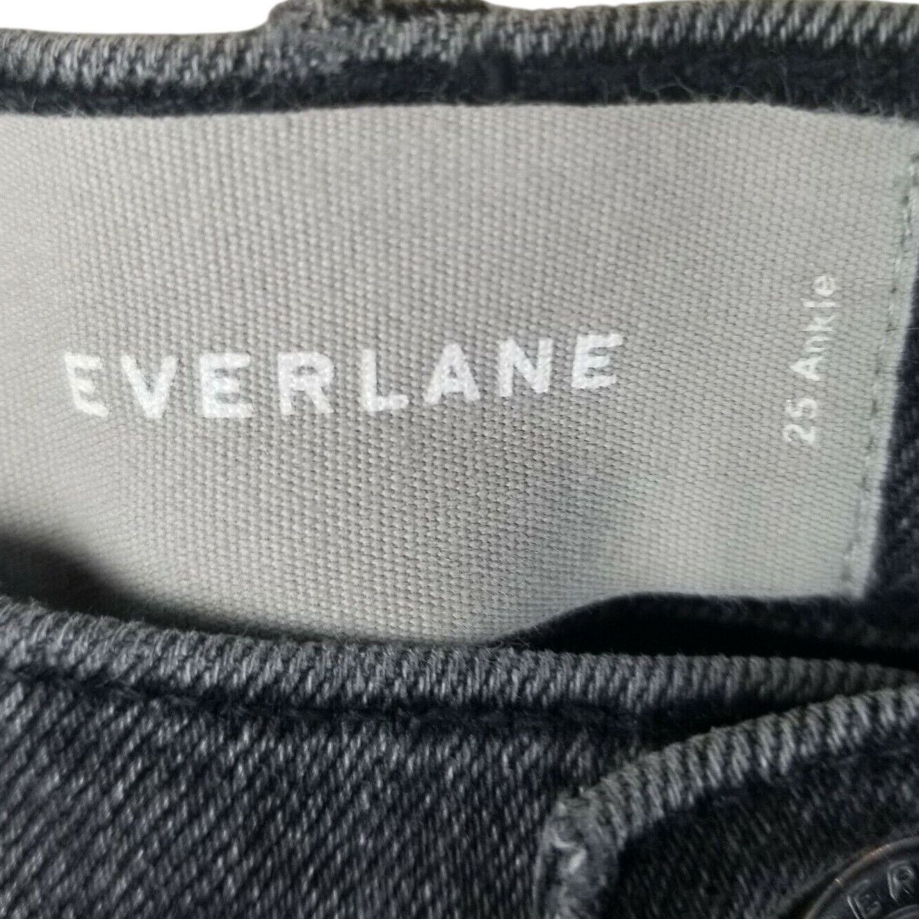 Everlane Everlane Womens High Rise Cropped Ankle Jeans 25 Minimalist Size 25" / US 0 / IT 36 - 5 Thumbnail