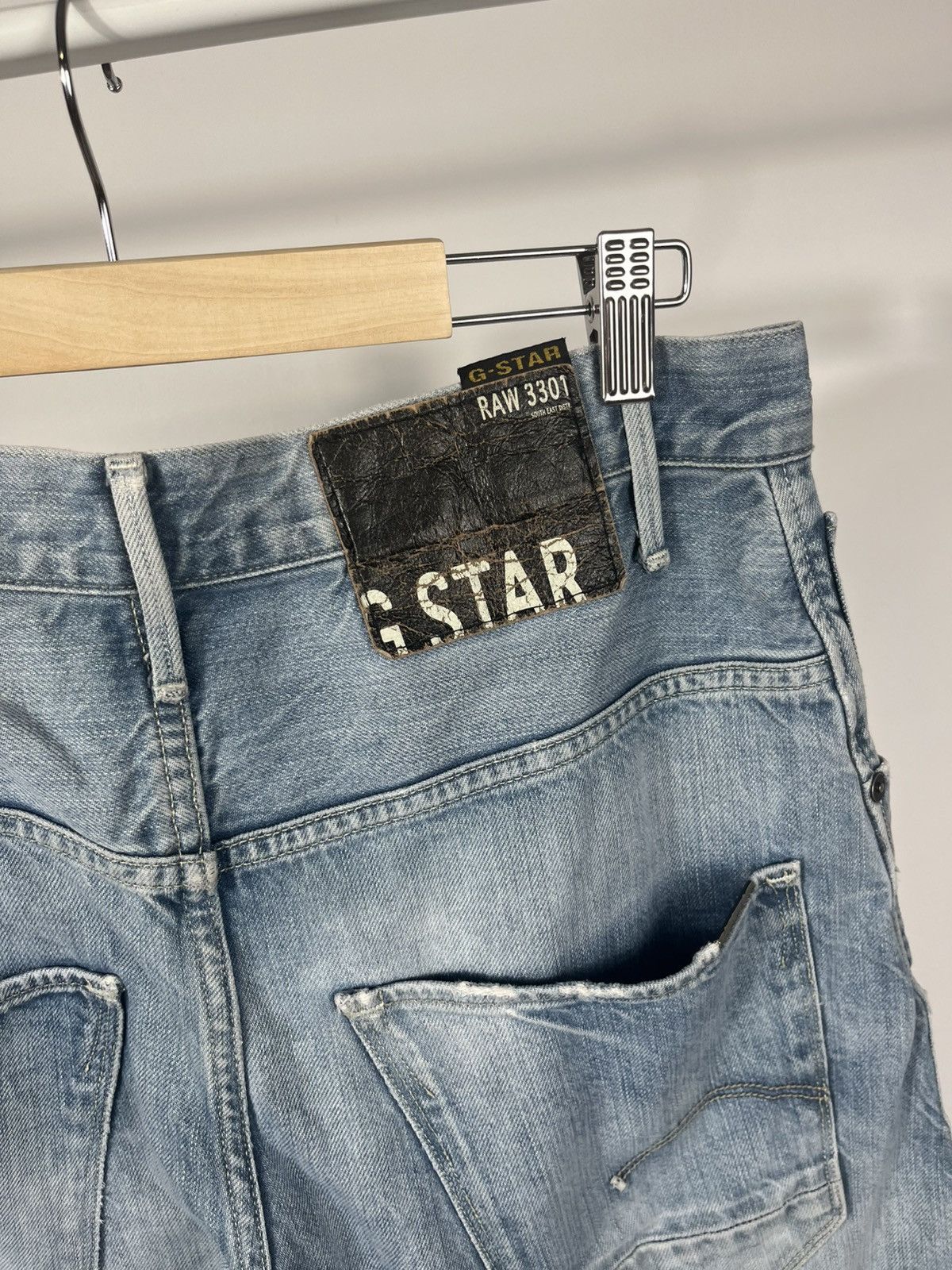 G-Star G-Star Raw Arc 3D loose fit jeans light wash denim 31x32 Size US 31 - 3 Thumbnail