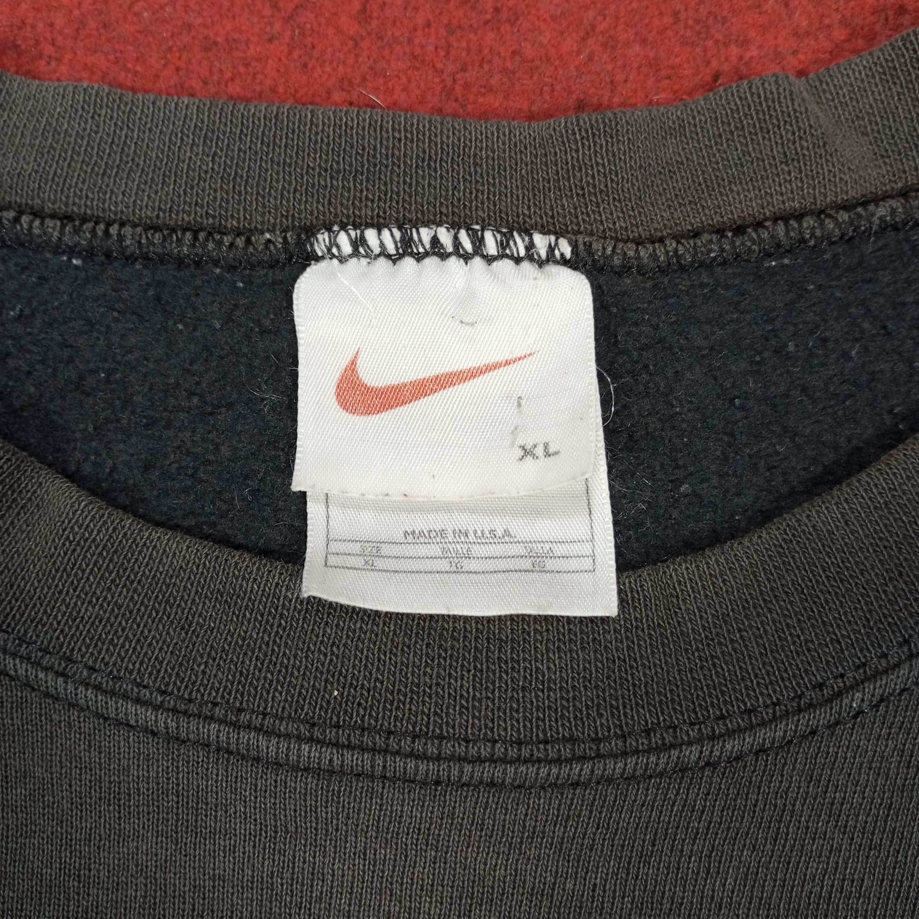 Nike × Vintage Nike Streetwear Style Sweatshirt Made In USA Size US XL / EU 56 / 4 - 5 Thumbnail