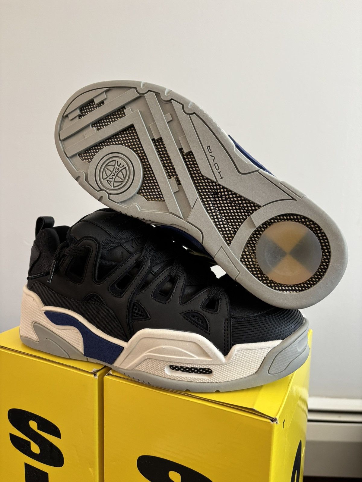 AWGE × Under Armour AWGE x Under Armor x ASAP Rocky SRLo Black Blue size 8 Size US 8 / EU 41 - 2 Thumbnail
