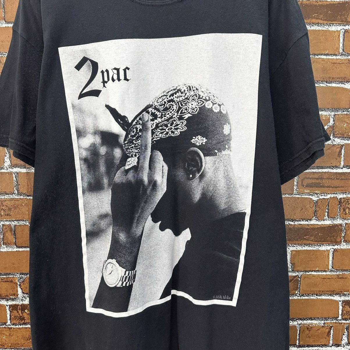 Rap Tees Rap Tee 2 Pac Fuck TShirt A851 Size US XL / EU 56 / 4 - 2 Thumbnail