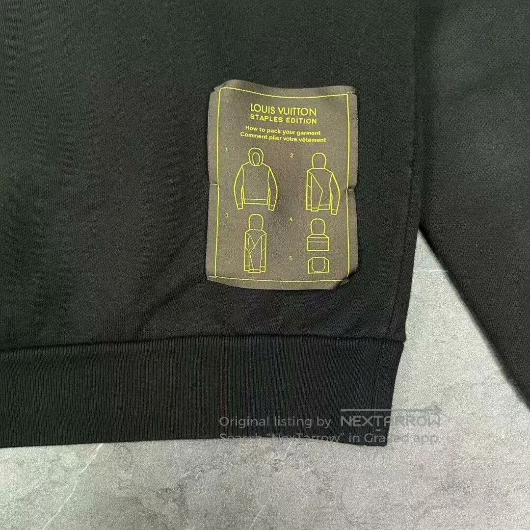 Louis Vuitton louis vuitton black hoodie size L. Size US L / EU 52-54 / 3 - 5 Thumbnail