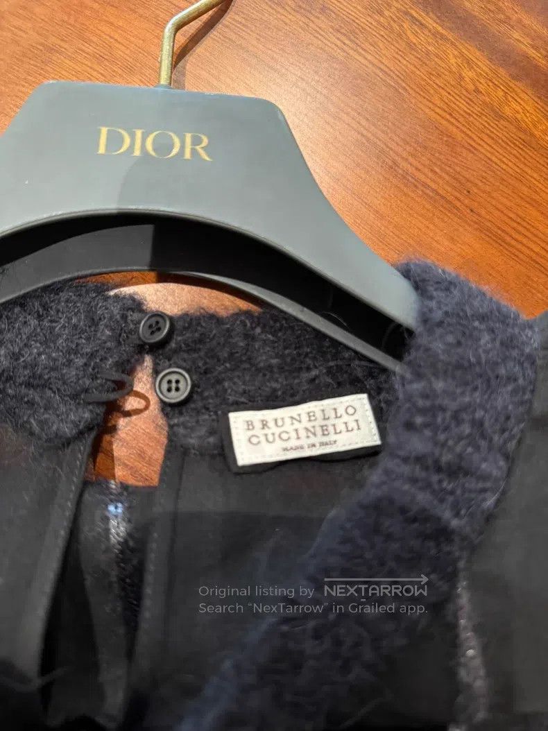 Brunello Cucinelli Brunello Cucinelli Sequined black top Size M / US 6-8 / IT 42-44 - 5 Thumbnail