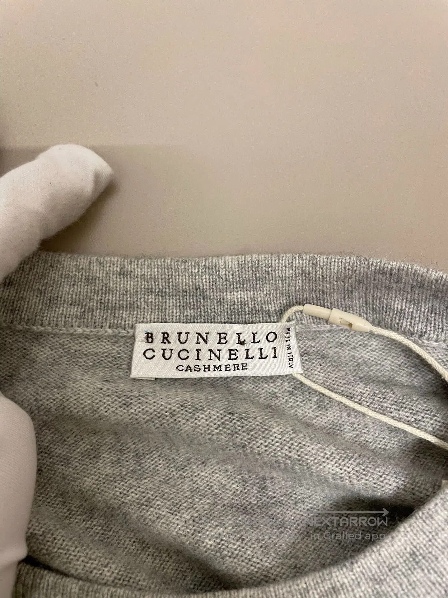 Brunello Cucinelli Brunello Cucinelli Cashmere Striped Sweater. Size US S / EU 44-46 / 1 - 3 Thumbnail