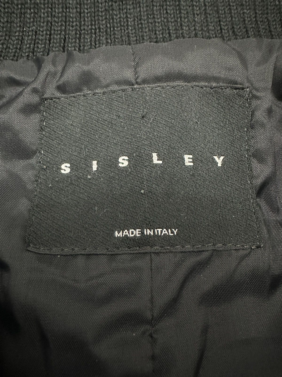 Sisley 🔥🔥🔥SISLEY MADE IN ITALY ZIPPER BIKER JACKET Size M / US 6-8 / IT 42-44 - 5 Thumbnail