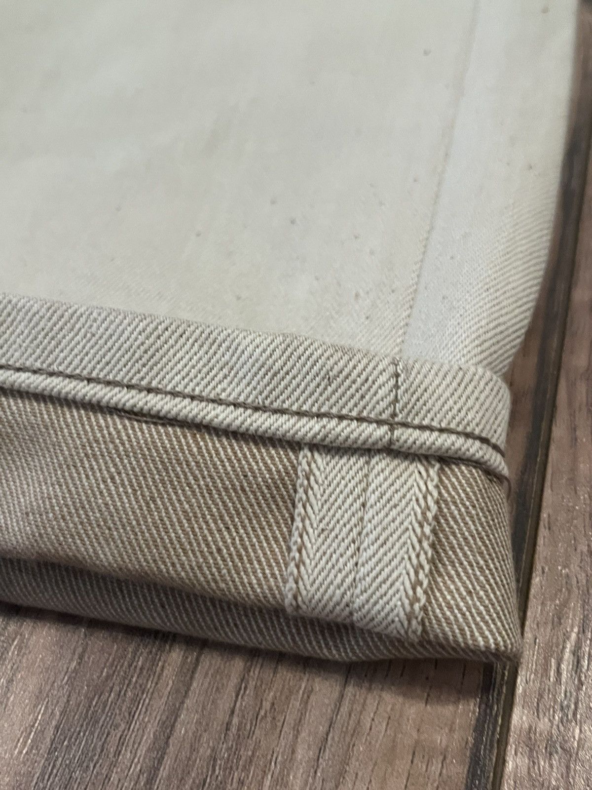 Naked & Famous FoxFibre x Naked & Famous Denim Ecru Selvedge Weird Guy 32 Size US 32 / EU 48 - 4 Thumbnail