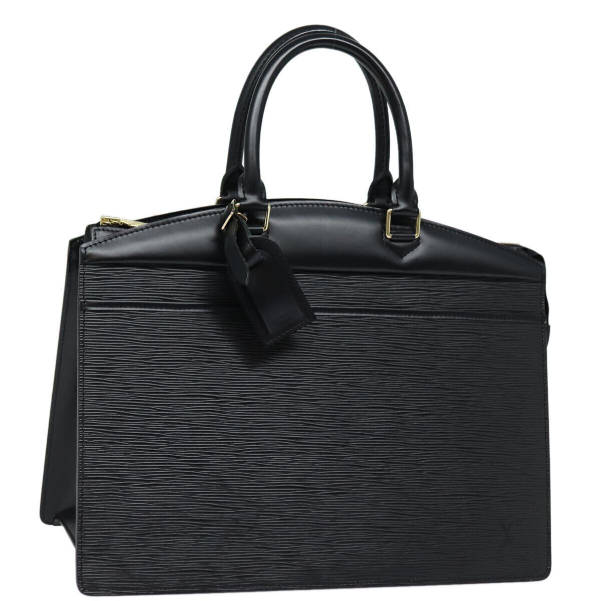 Louis Vuitton LOUIS VUITTON Epi Riviera Hand Bag Noir Black Size ONE SIZE - 1 Thumbnail