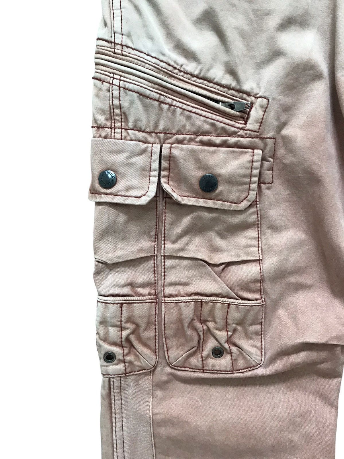 Avirex Avirex Armed Forces Sun Faded Design Cargo Pants Size US 30 / EU 46 - 4 Thumbnail