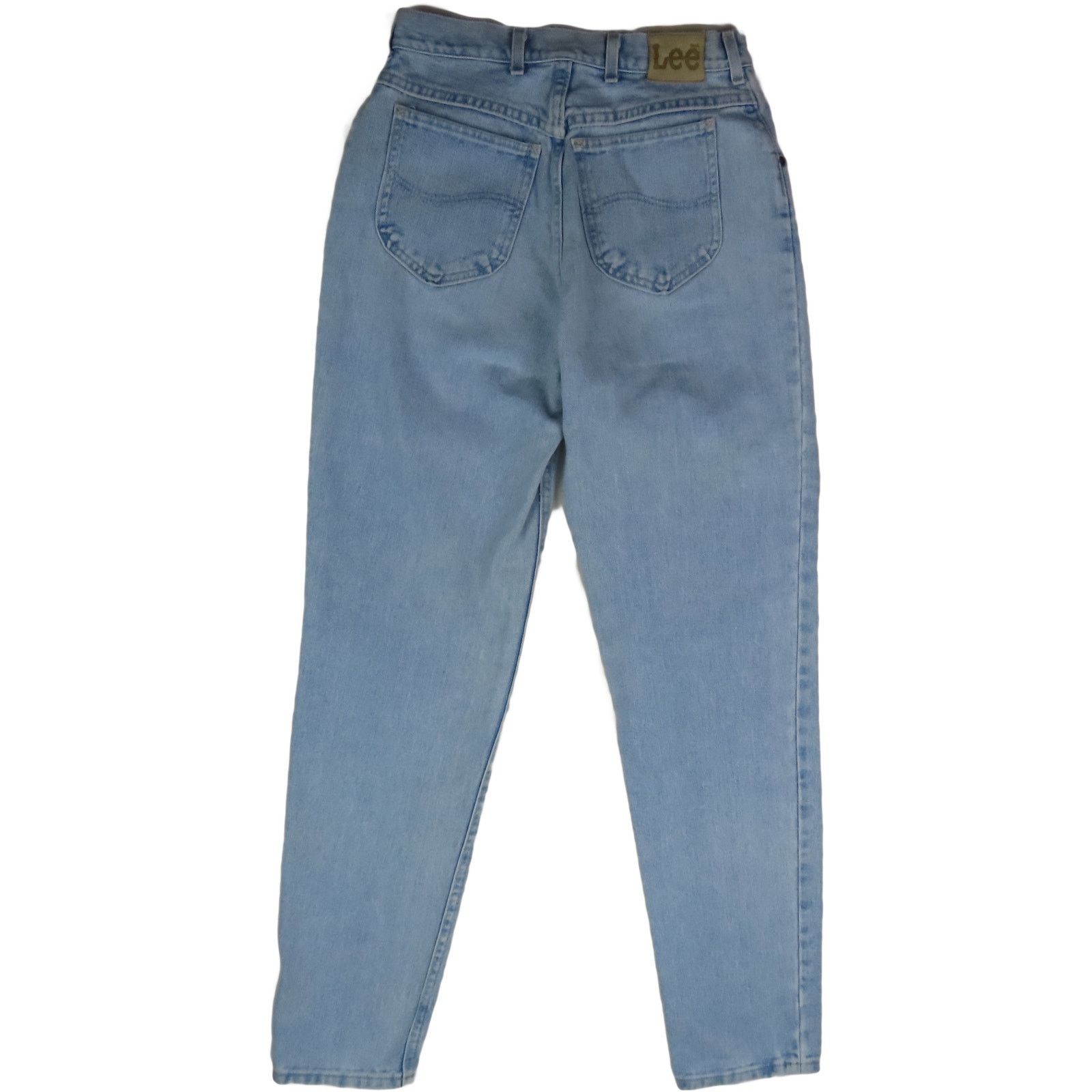 Lee Vintage Lee Light Wash Grunge High Waisted Boho Denim Jeans Size US 28 / EU 44 - 2 Thumbnail