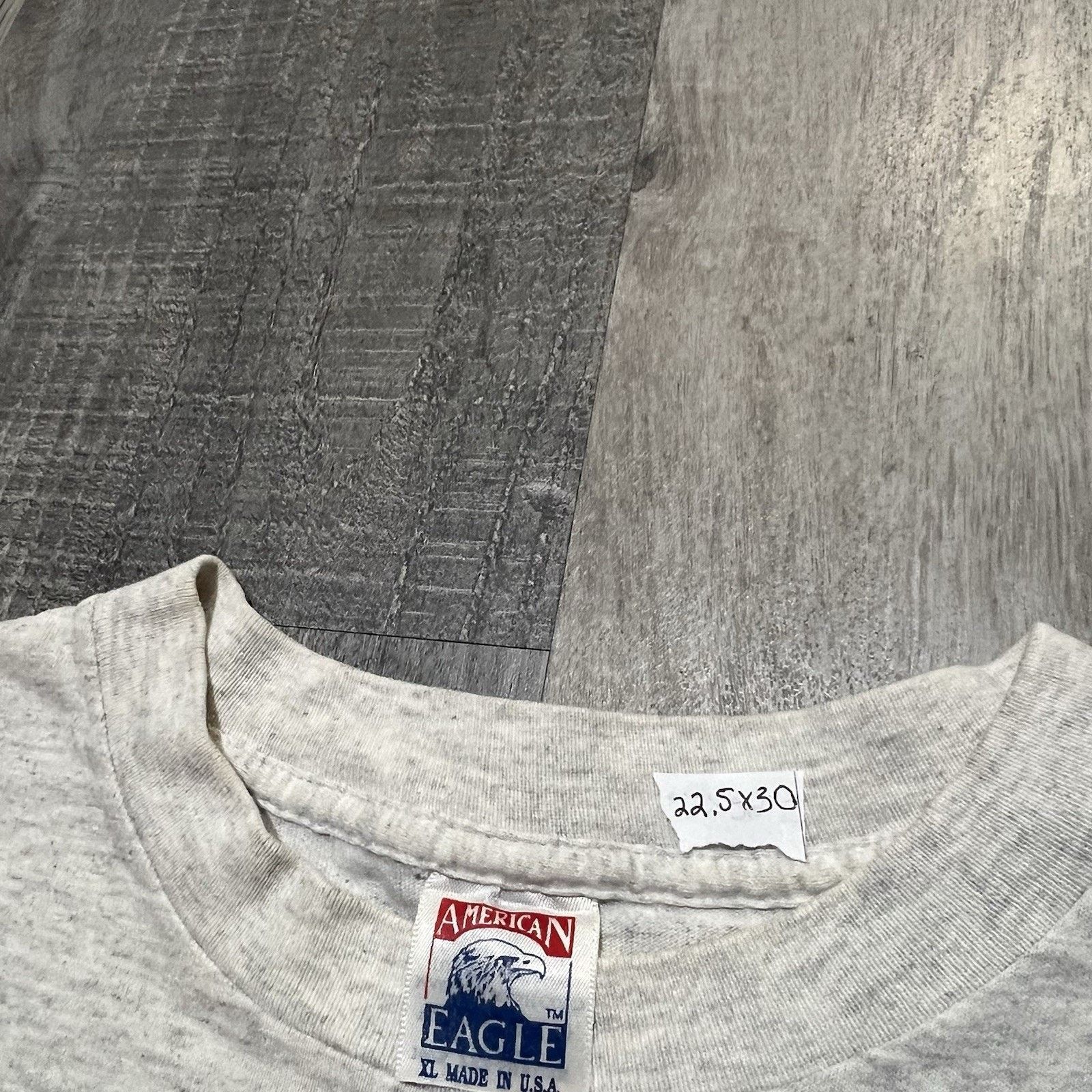 Vintage VTG Raiders All Over Print Grey Football T Shirt 90s Size XL Size US XL / EU 56 / 4 - 5 Thumbnail