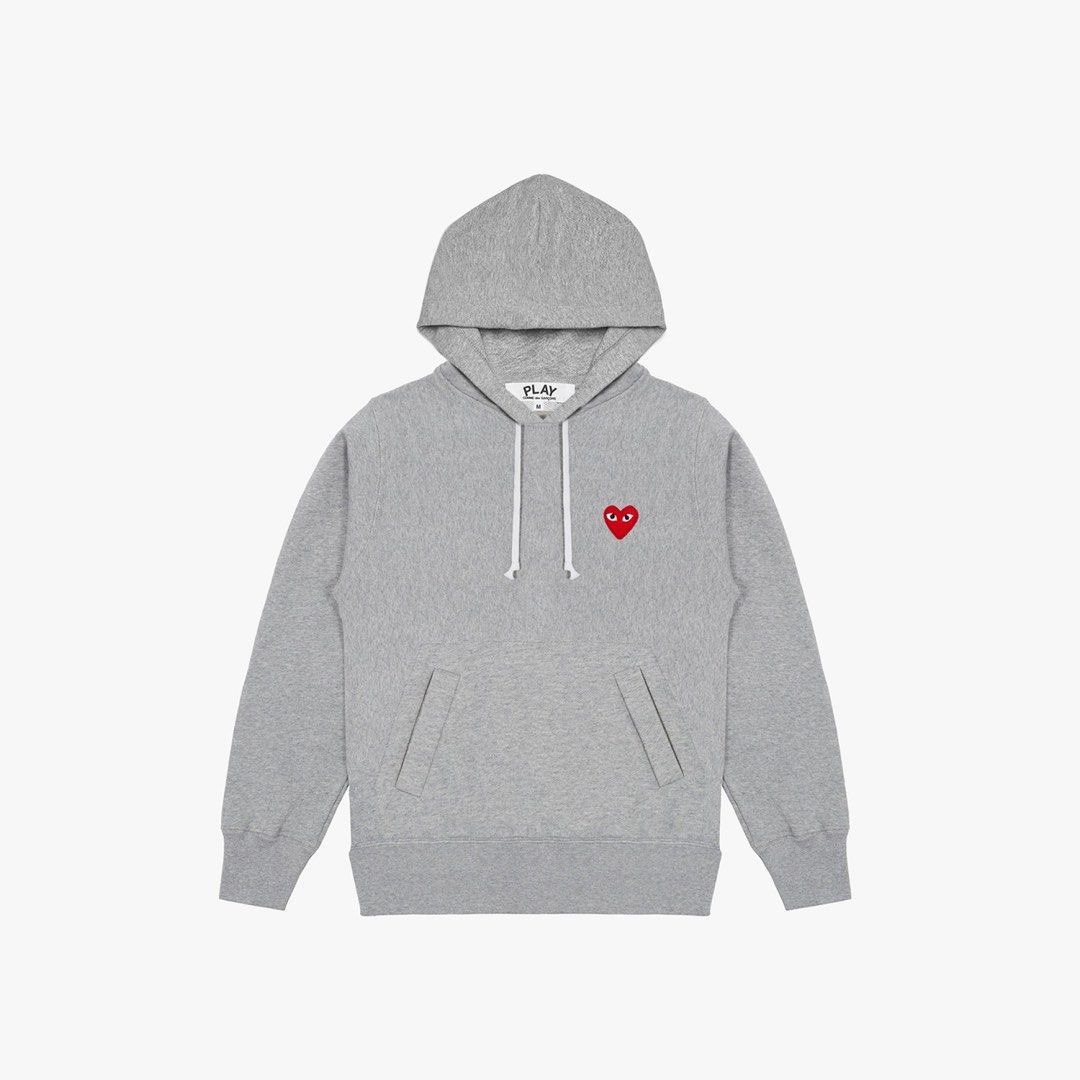 Comme des Garcons PLAY Play cdg hoodie hearts logo Size US M / EU 48-50 / 2 - 1 Thumbnail