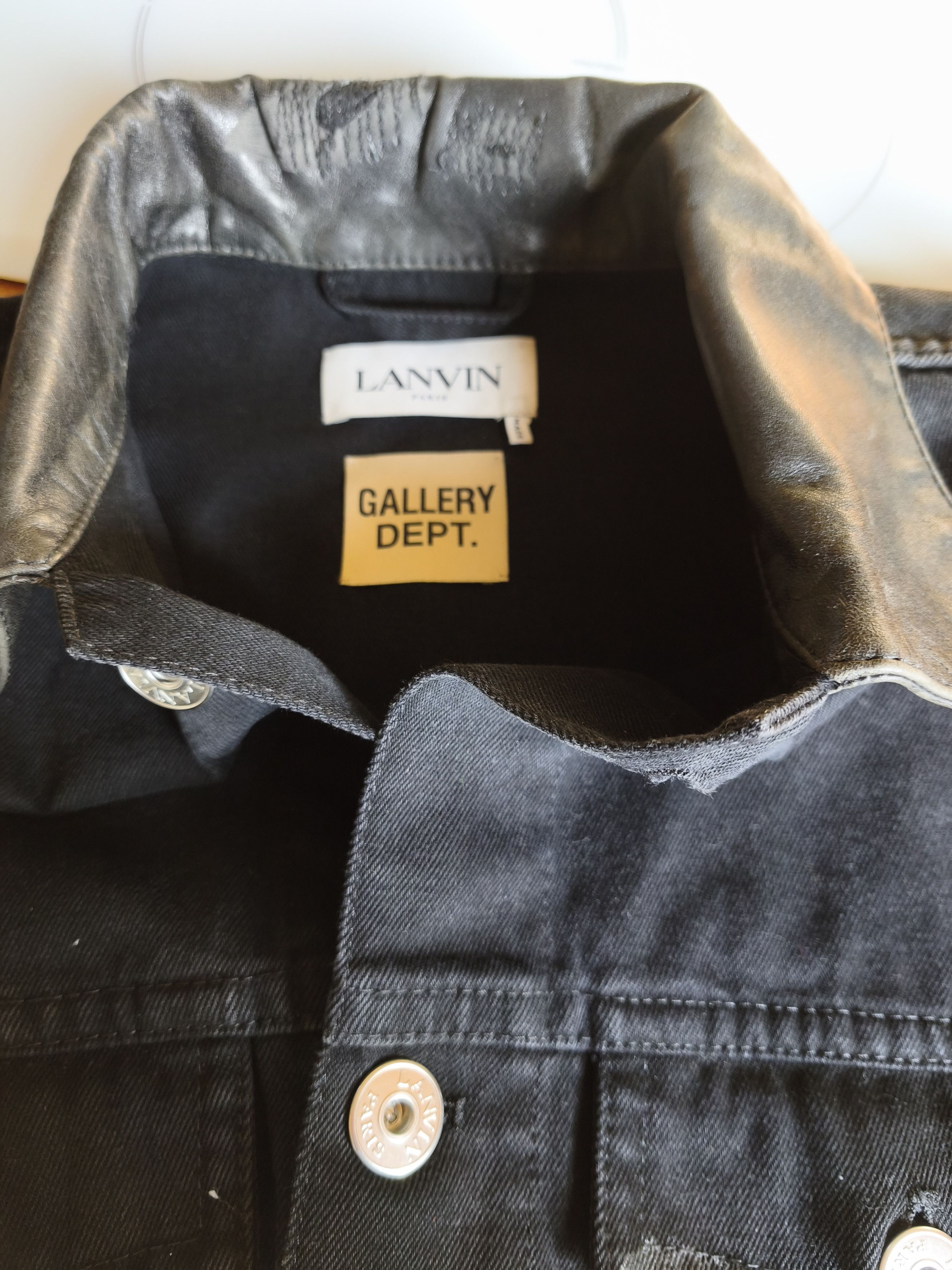 Gallery Dept. × Lanvin Gallery Dept. x Lanvin Denim Jacket Black 54 Size US L / EU 52-54 / 3 - 10 Thumbnail