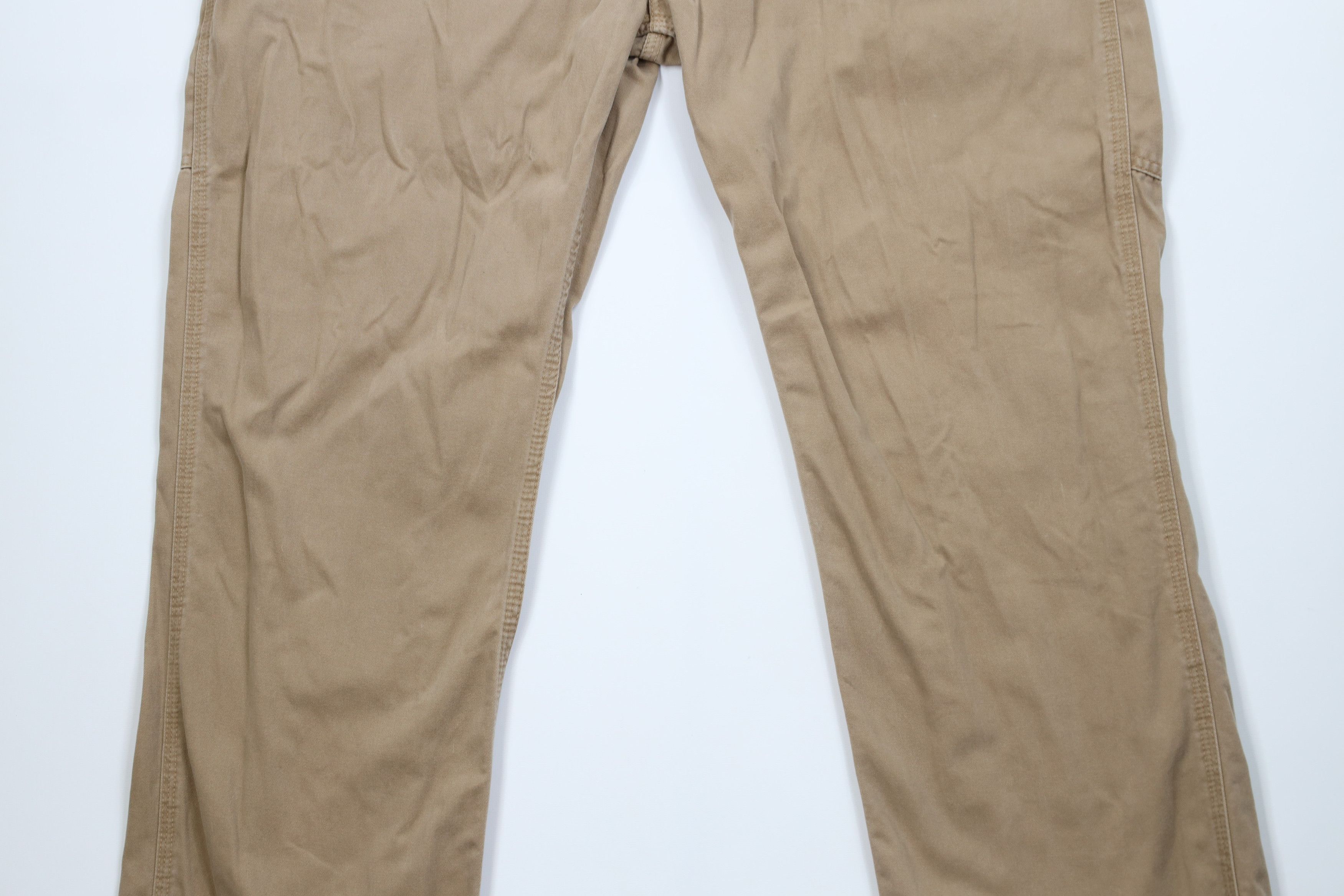 Carhartt Vintage Carhartt Wide Leg Dungaree Chino Pants Dark Brown Size US 42 / EU 58 - 3 Thumbnail