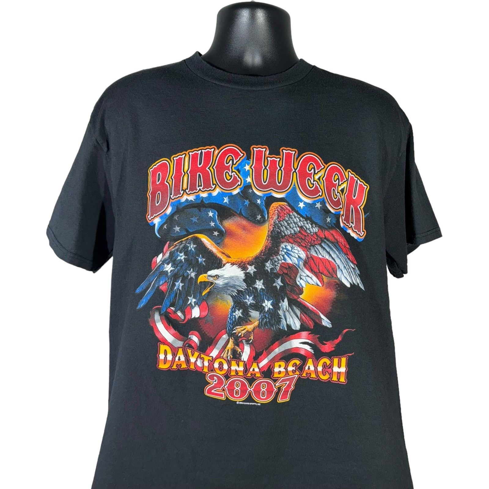 Delta Daytona Beach Bald Eagle Bike Week Tee Size US L / EU 52-54 / 3 - 2 Thumbnail