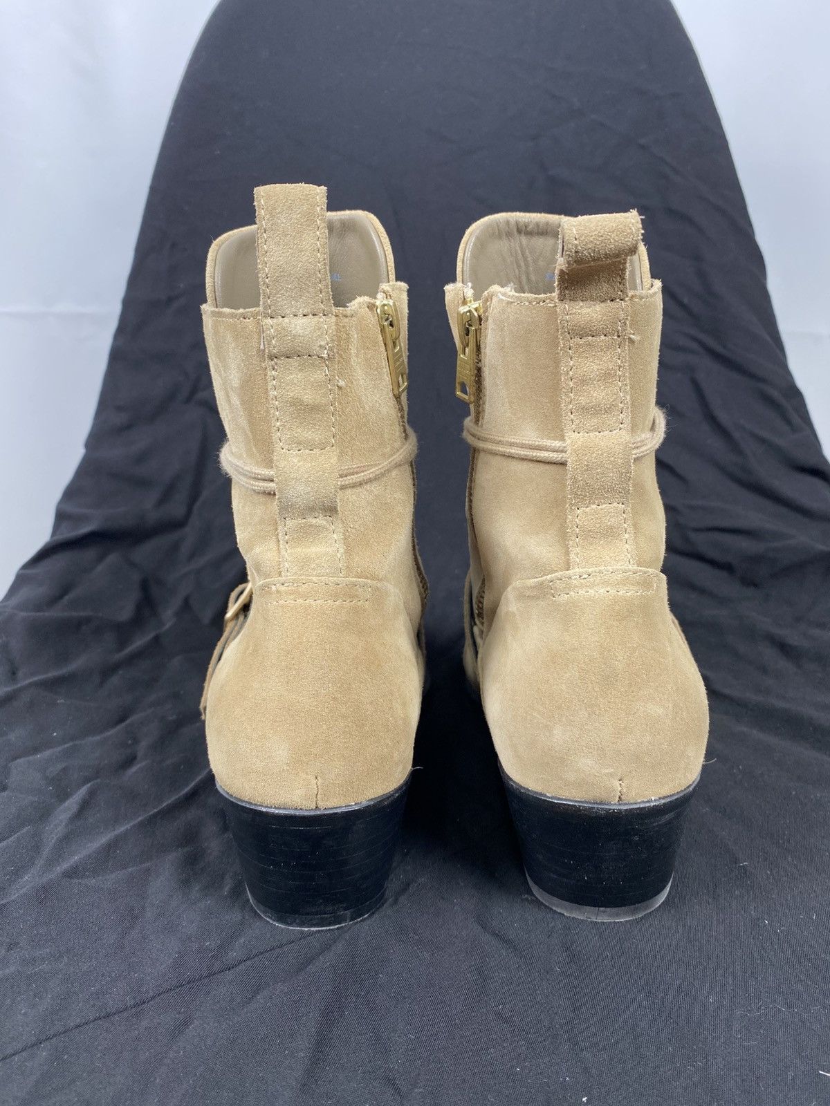 Allsaints All Saints Suede Boots Monk Strap Lace Up size 40 Size US 10 / IT 40 - 4 Thumbnail