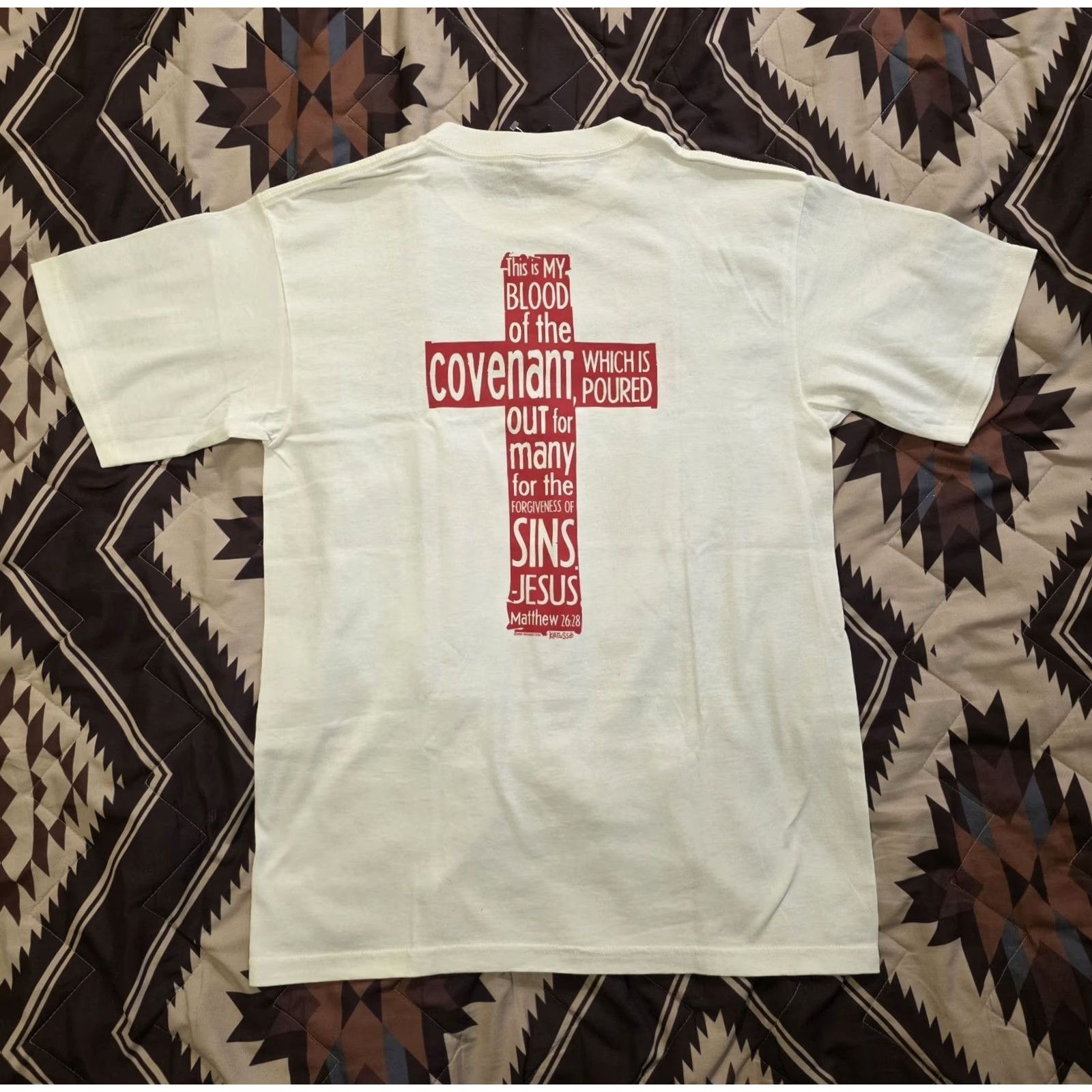 Doublet VINTAGE Kerusso Jesus Tee Double-Sided T Shirt White Adult Medium NWT Shirt Mens Size US M / EU 48-50 / 2 - 2 Thumbnail