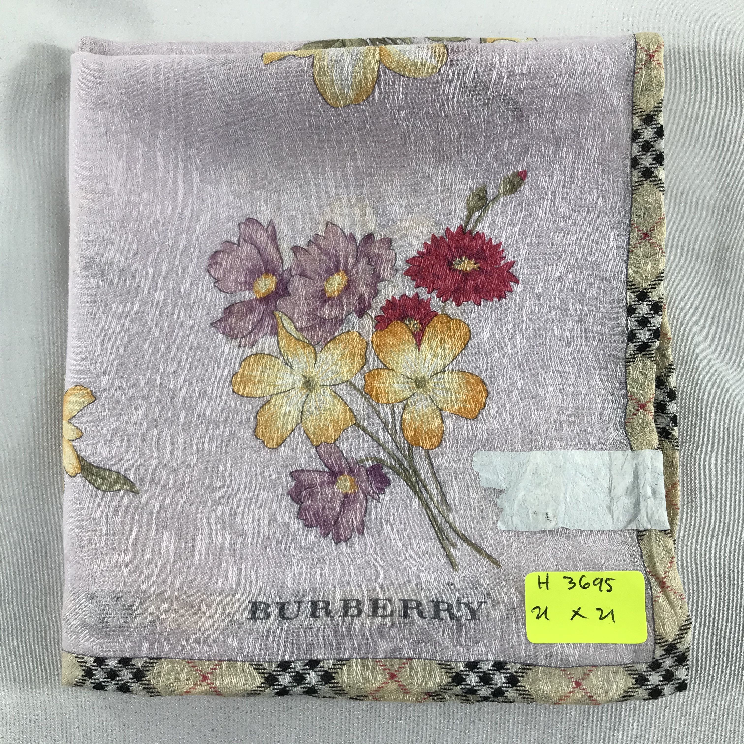 Burberry × Vintage Burberry Neckerchief / Bandana / Handkerchief Size ONE SIZE - 5 Thumbnail