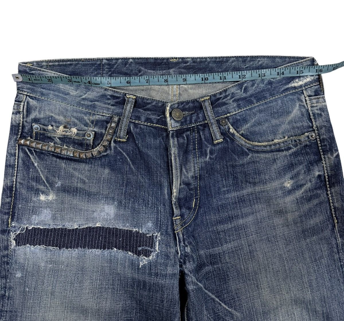 Hysteric Glamour Vtg🔥Hysteric Glamour Denim Jeans Made In Japan Size US 32 / EU 48 - 13 Thumbnail