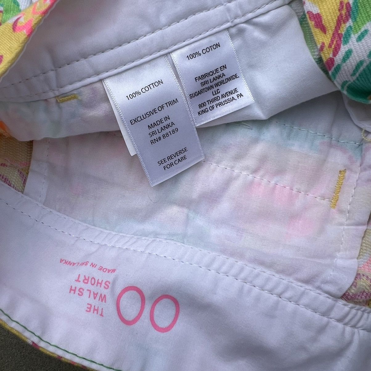 Lilly Pulitzer Lilly Pulitzer Colorful Pattern Short Shorts Size 24" / US 00 / IT 34 - 3 Thumbnail
