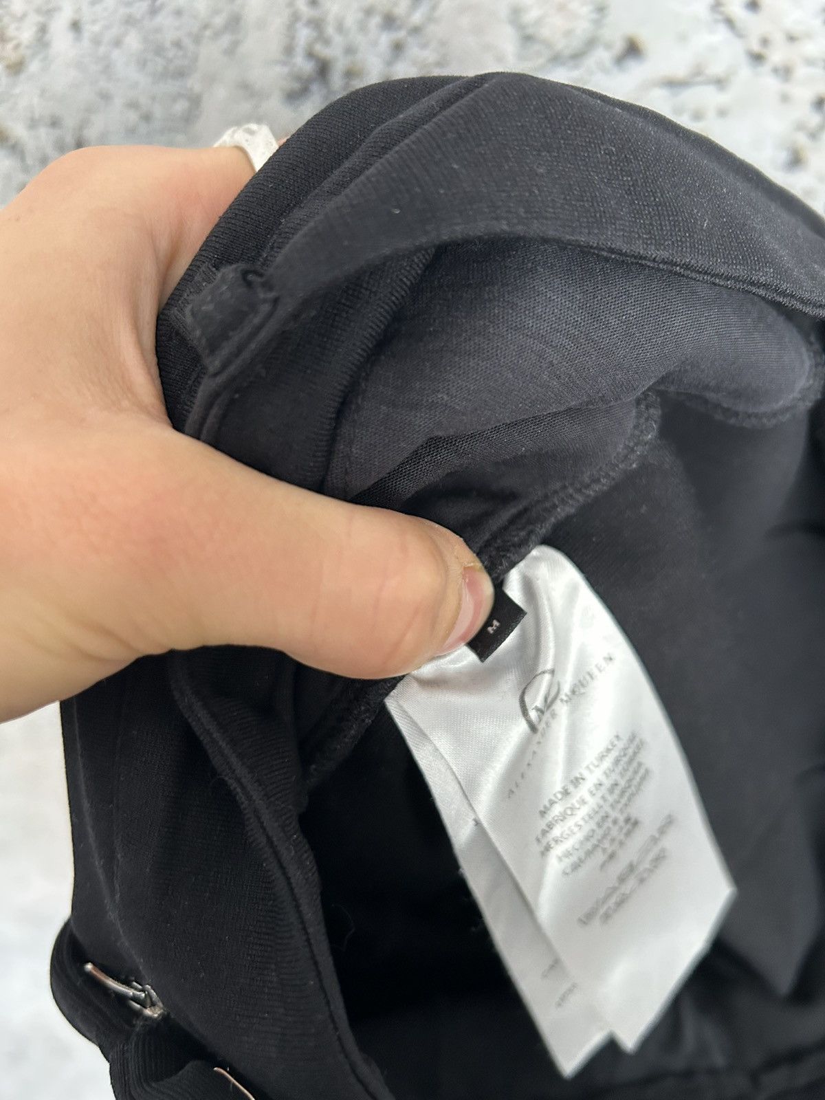 MCQ MCQ Alexander Mcqueen Avant Garde Black Sweatpants Size US 30 / EU 46 - 7 Thumbnail