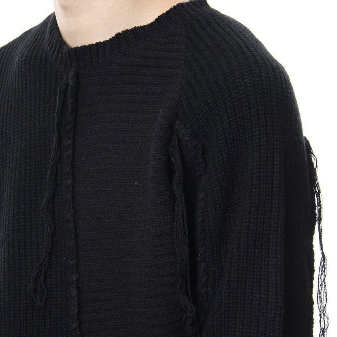 The Viridi-anne Patchwork Knit Sweater reconstructed wool cotton cashmere Size US S / EU 44-46 / 1 - 10 Thumbnail