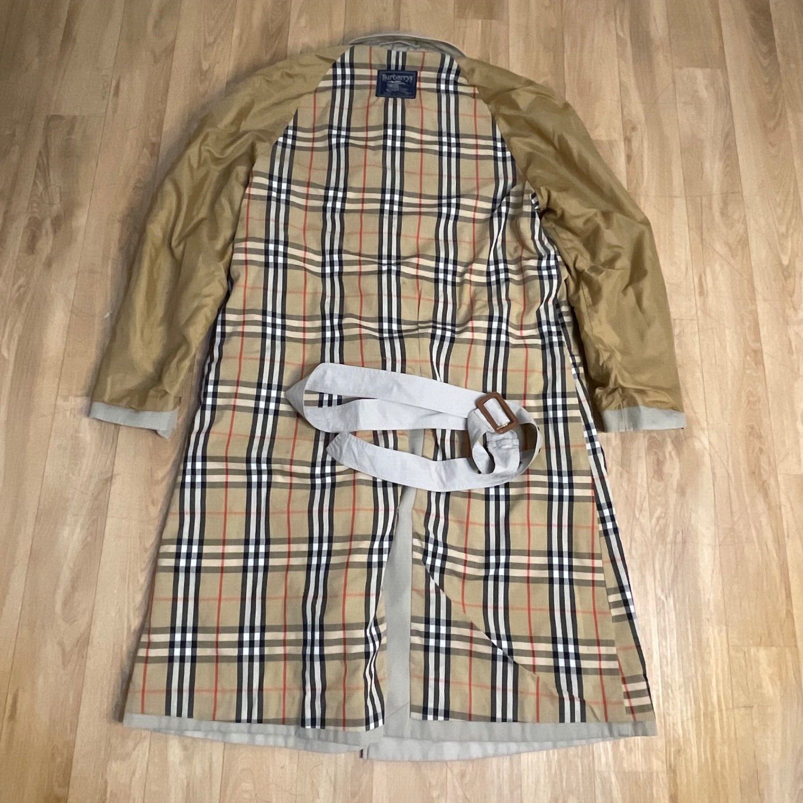Burberry Burberry Trench Coat Nova Check Vintage made in england Size US M / EU 48-50 / 2 - 5 Thumbnail