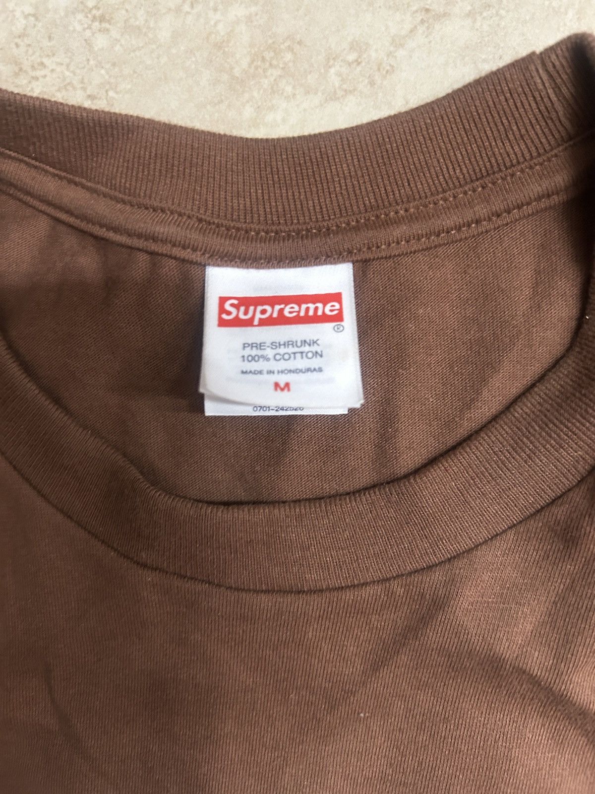 Supreme Supreme Pancake Tee Size US M / EU 48-50 / 2 - 3 Thumbnail