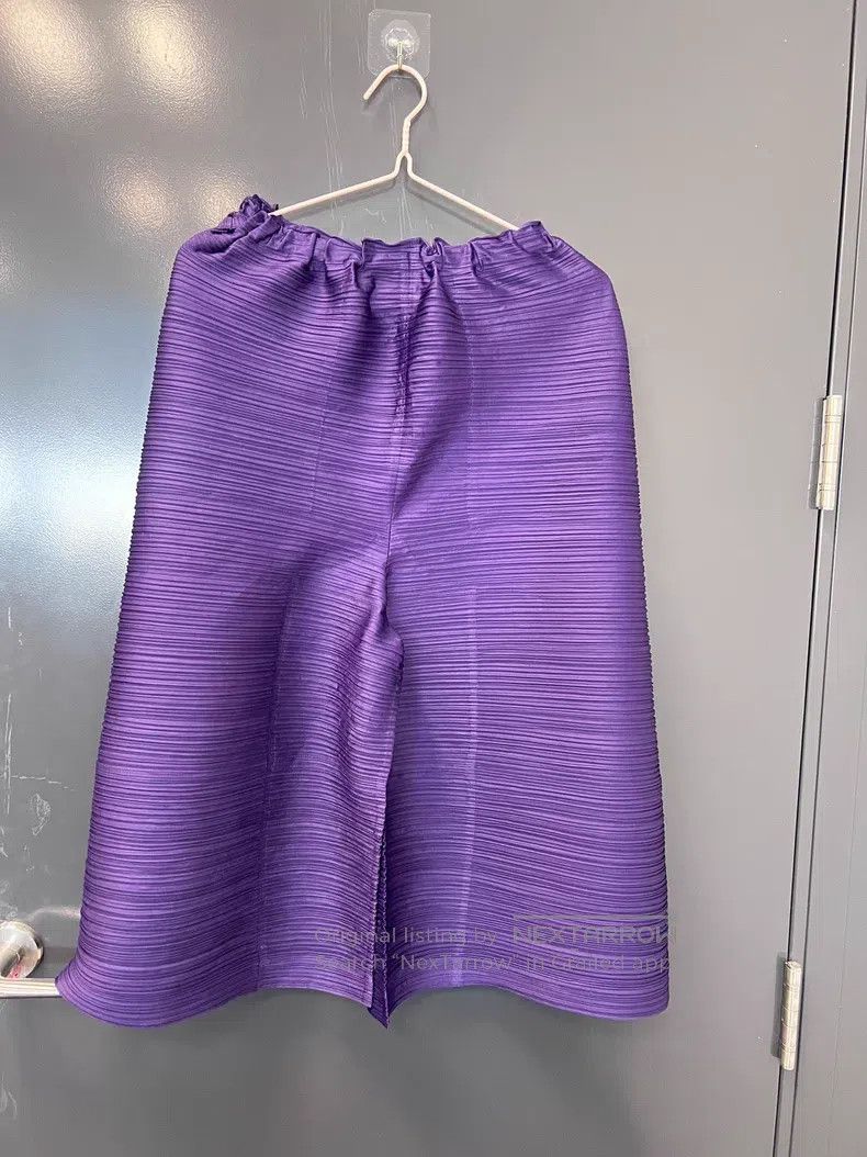 Issey Miyake Issey Miyake Color-Block Short Sleeve Top Size L / US 10 / IT 46 - 3 Thumbnail