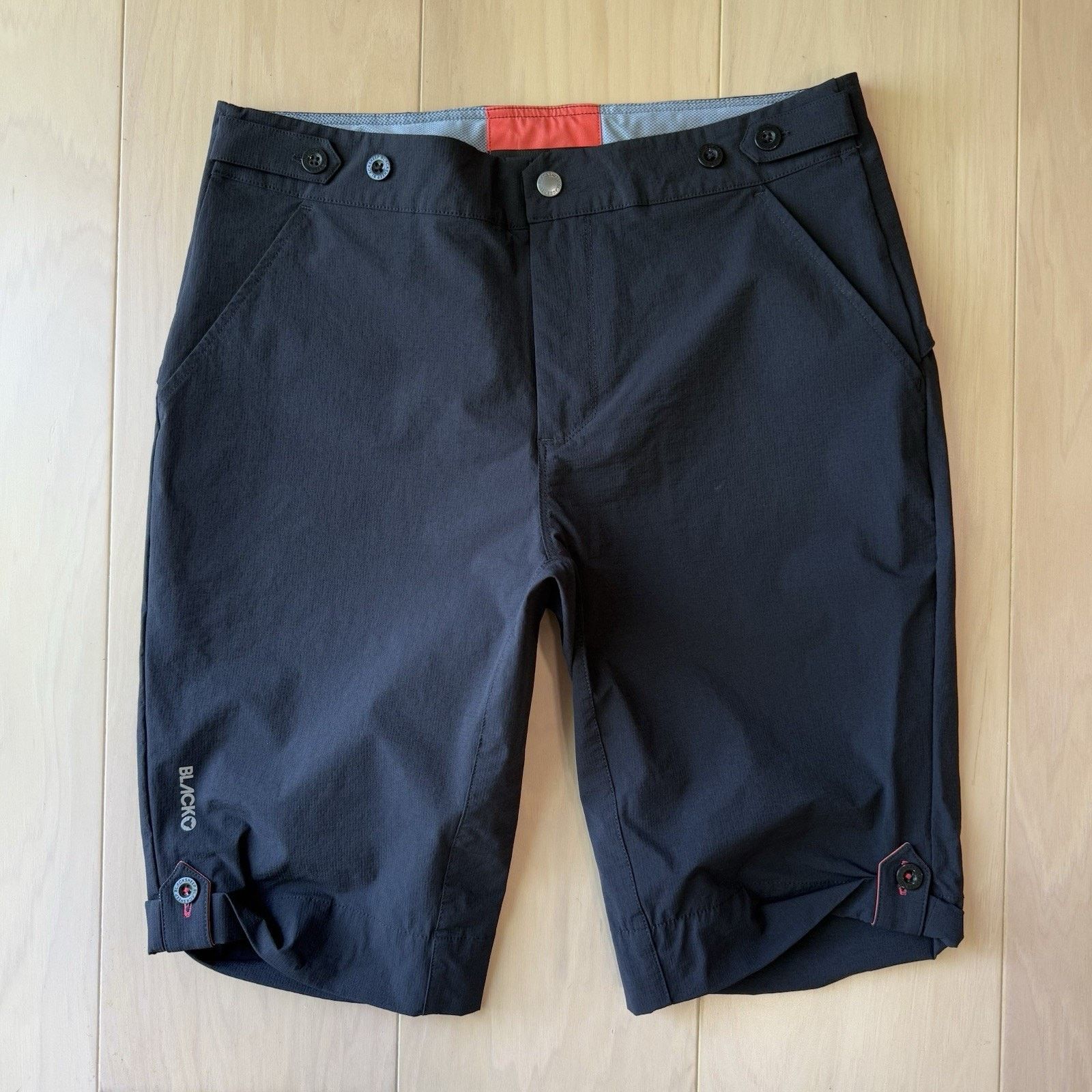 Black Sheep Black Sheep Cycling Shorts Medium Black Relaxed Lightweight Size US 30 / EU 46 - 2 Thumbnail