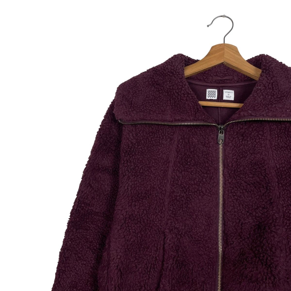 Lemaire × Uniqlo Uniqlo UUU Lemaire Deep Pile Zipper Jacket Size US M / EU 48-50 / 2 - 6 Thumbnail