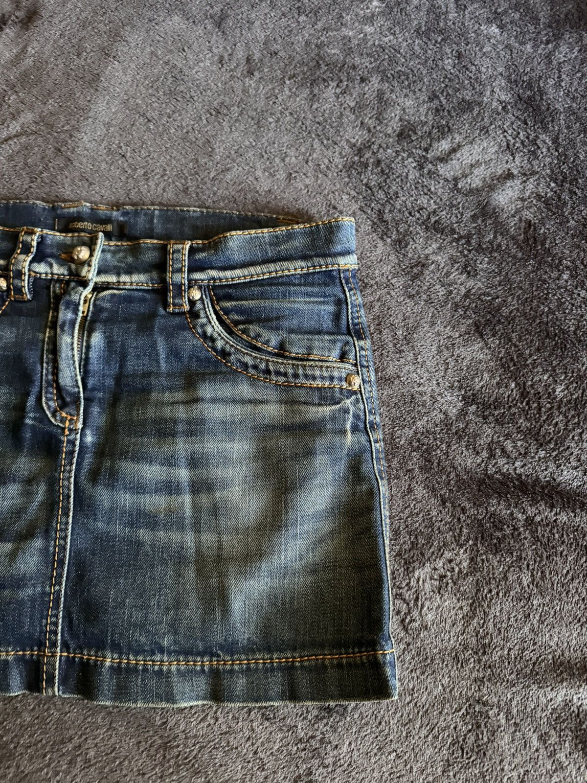 Roberto Cavalli Roberto cavalli vintage mini skirt y2k avant-garde Size 27" / US 4 / IT 40 - 4 Thumbnail