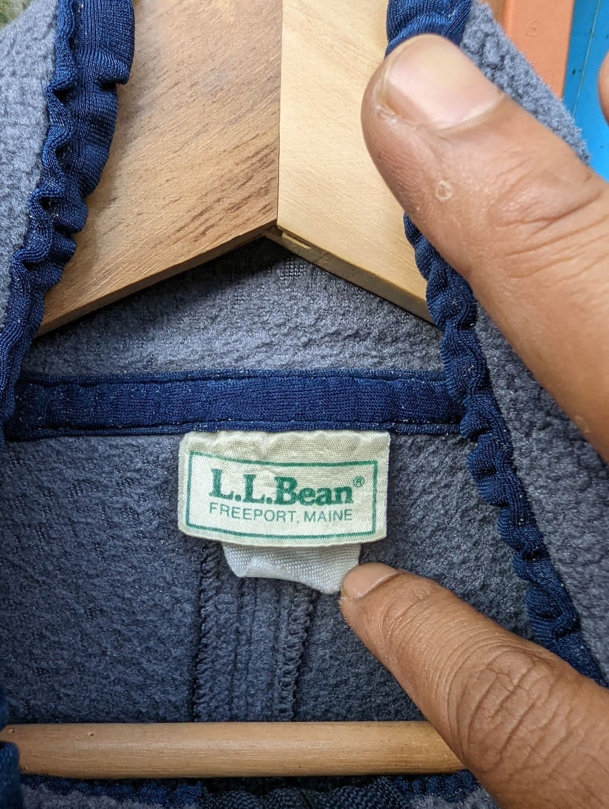 L.L. Bean Vintage L.L. Bean Fleece Jacket Size US S / EU 44-46 / 1 - 5 Thumbnail