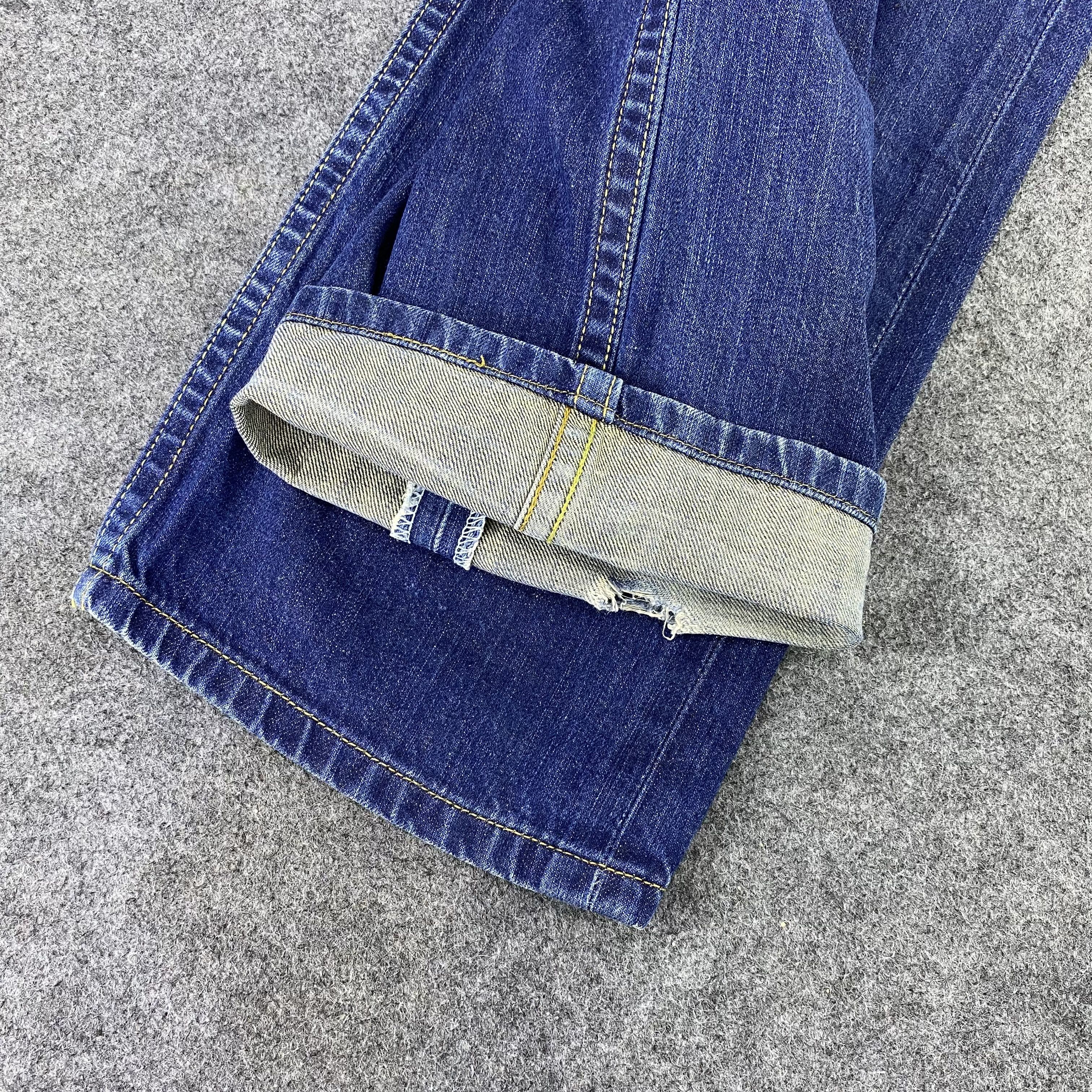Jean × Levi's × Vintage Vintage Levis Distressed Wash Jeans-J1143 Size US 36 / EU 52 - 16 Thumbnail