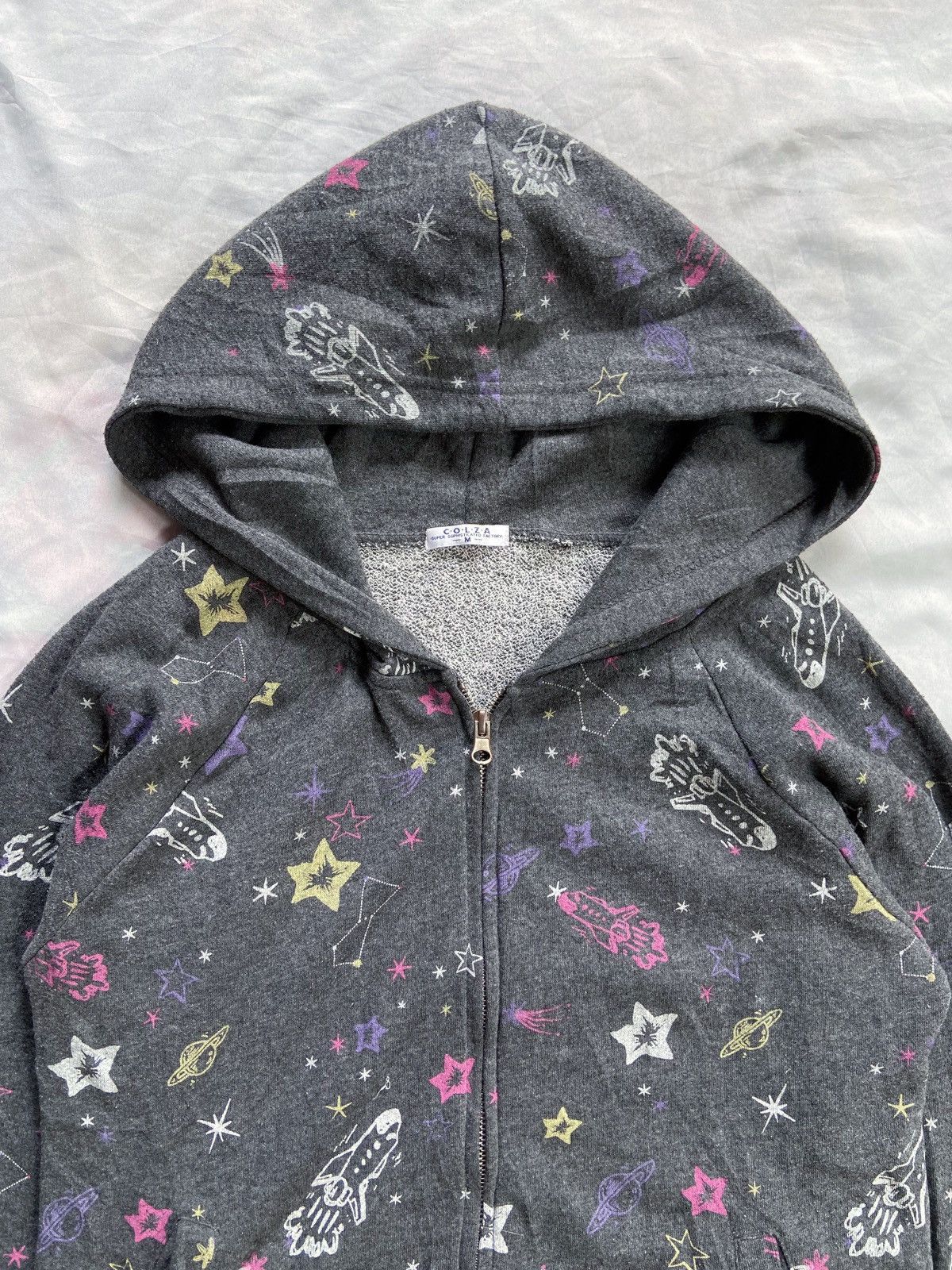 PPFM C.O.L.Z.A OUTER SPACE ZIP HOODIE Size US M / EU 48-50 / 2 - 3 Thumbnail