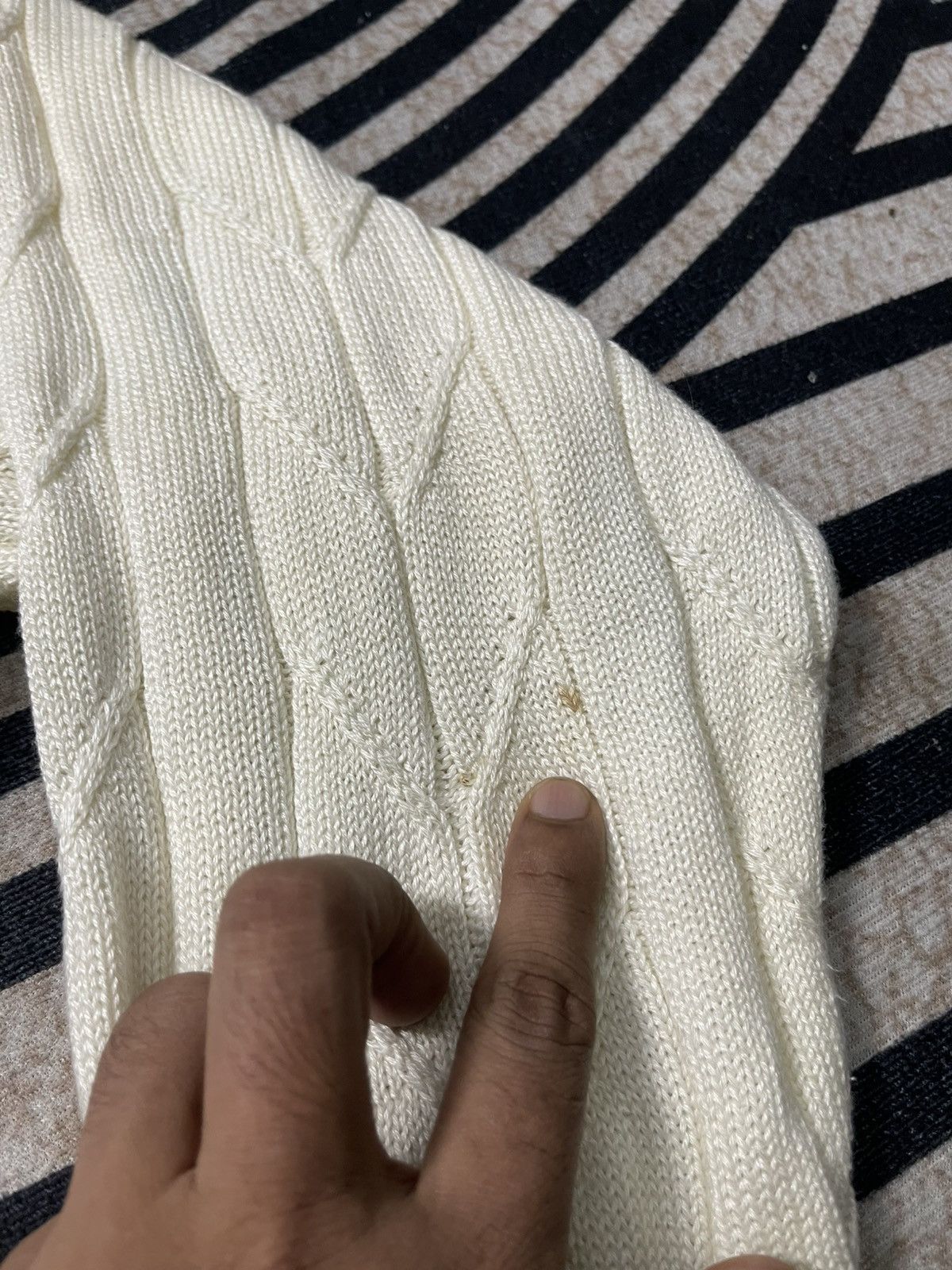 Celine 90s CELINE SULKY CARRIAGE EMBROIDERED GOLD BUTTON CARDIGAN Size US L / EU 52-54 / 3 - 9 Thumbnail