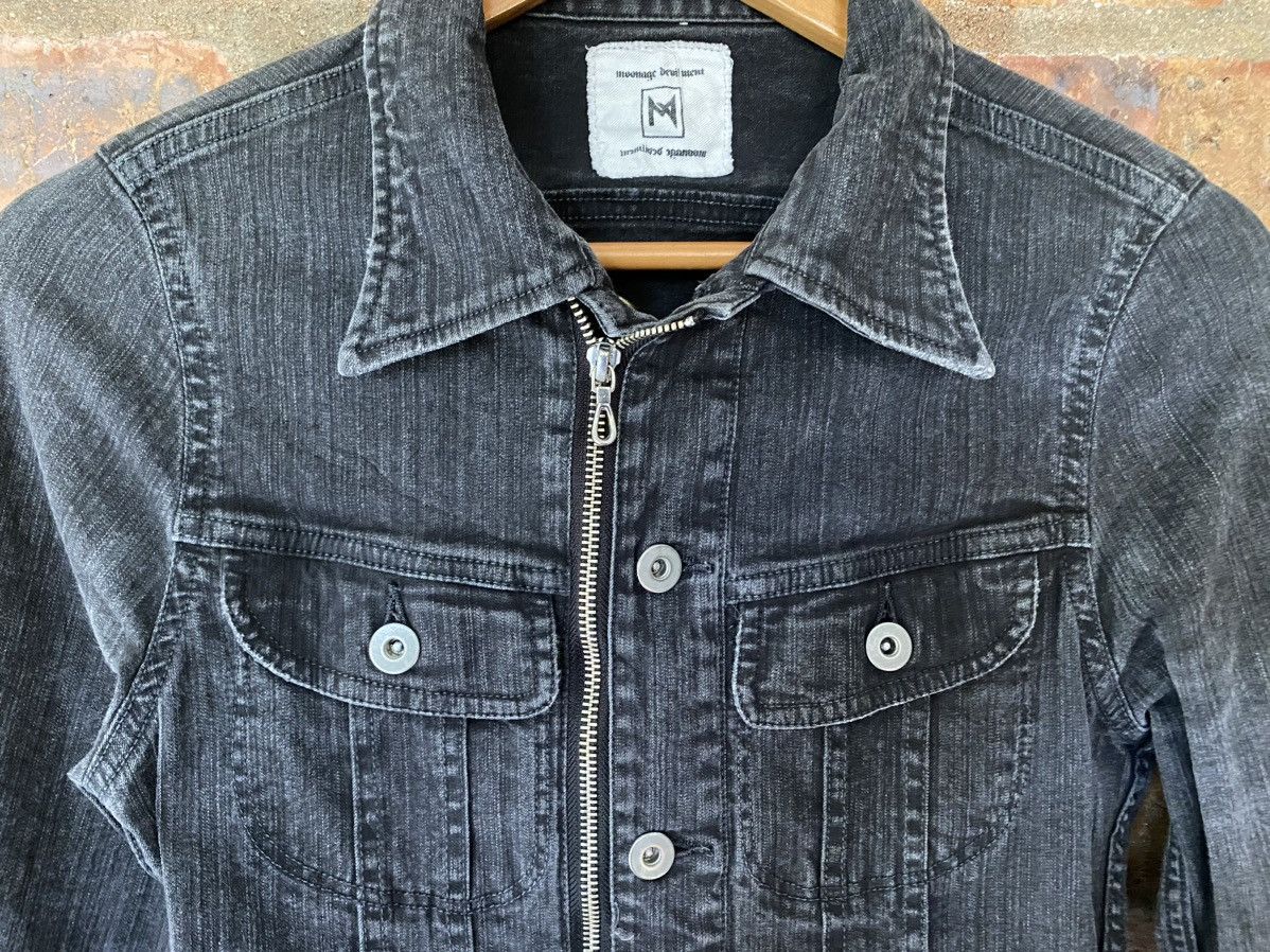 5351 POUR LES HOMMES × Beauty Beast × Japanese Brand 2000s Moonage Devilment Dual Zipper and Butterfly wash denim Size S / US 4 / IT 40 - 8 Thumbnail