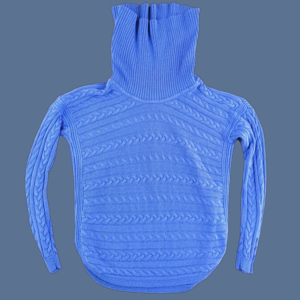 Ralph Lauren Lauren Ralph Lauren Sweater Small Cable Knit Turtleneck Womens Size S / US 4 / IT 40 - 1 Thumbnail
