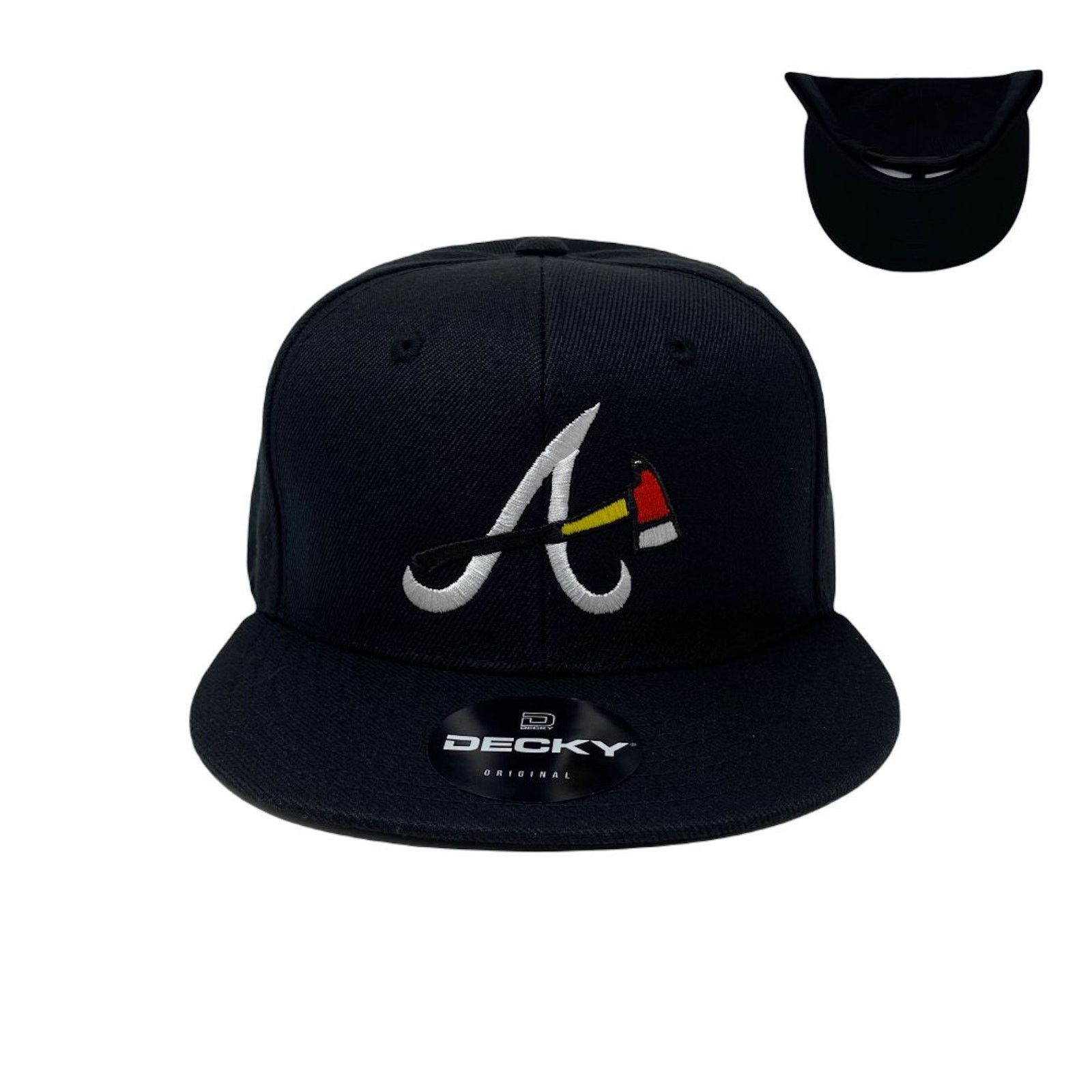 Other Atlanta Axe Snapback Hat All Black Size ONE SIZE - 1 Thumbnail